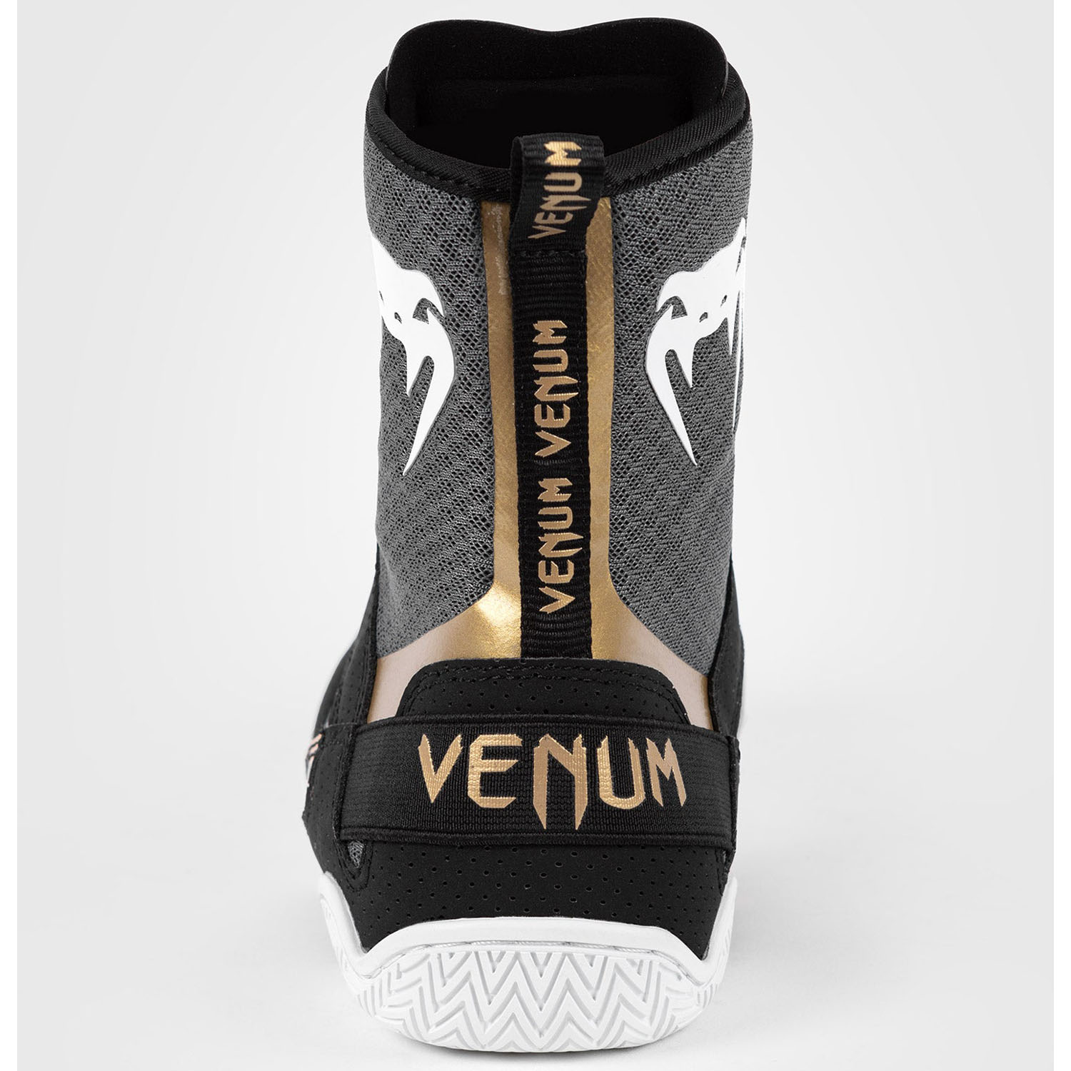VENUM Boxschuhe, Elite, schwarz-weiß-gold, 42