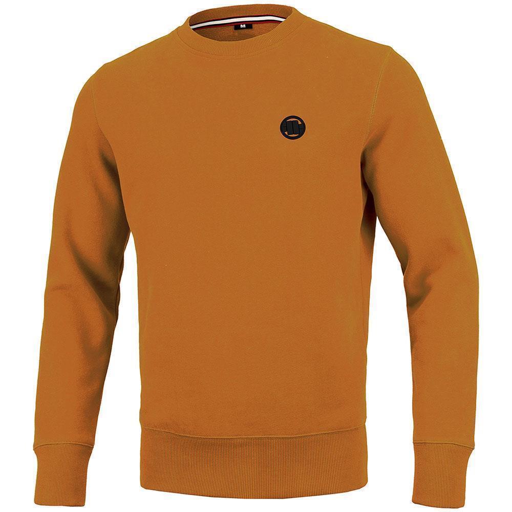 Pit Bull West Coast Pullover, Small Logo, 21, honiggelb, XXXL