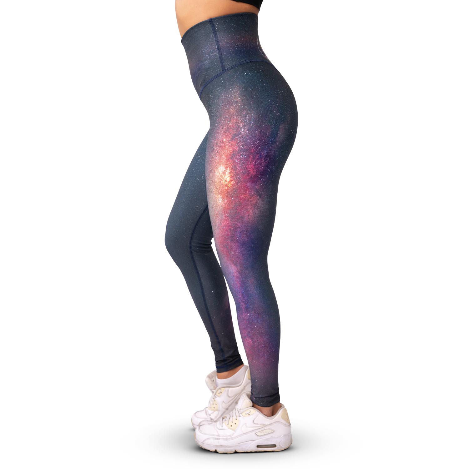 Anarchy Apparel Compression Leggings, Midnight Sky, XS