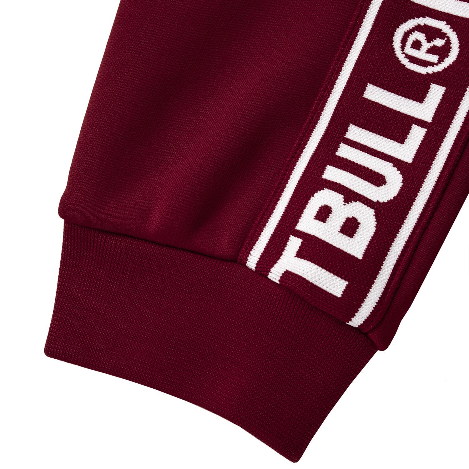 Pit Bull West Coast Jogging Pants, Tape Logo, wine red, XL