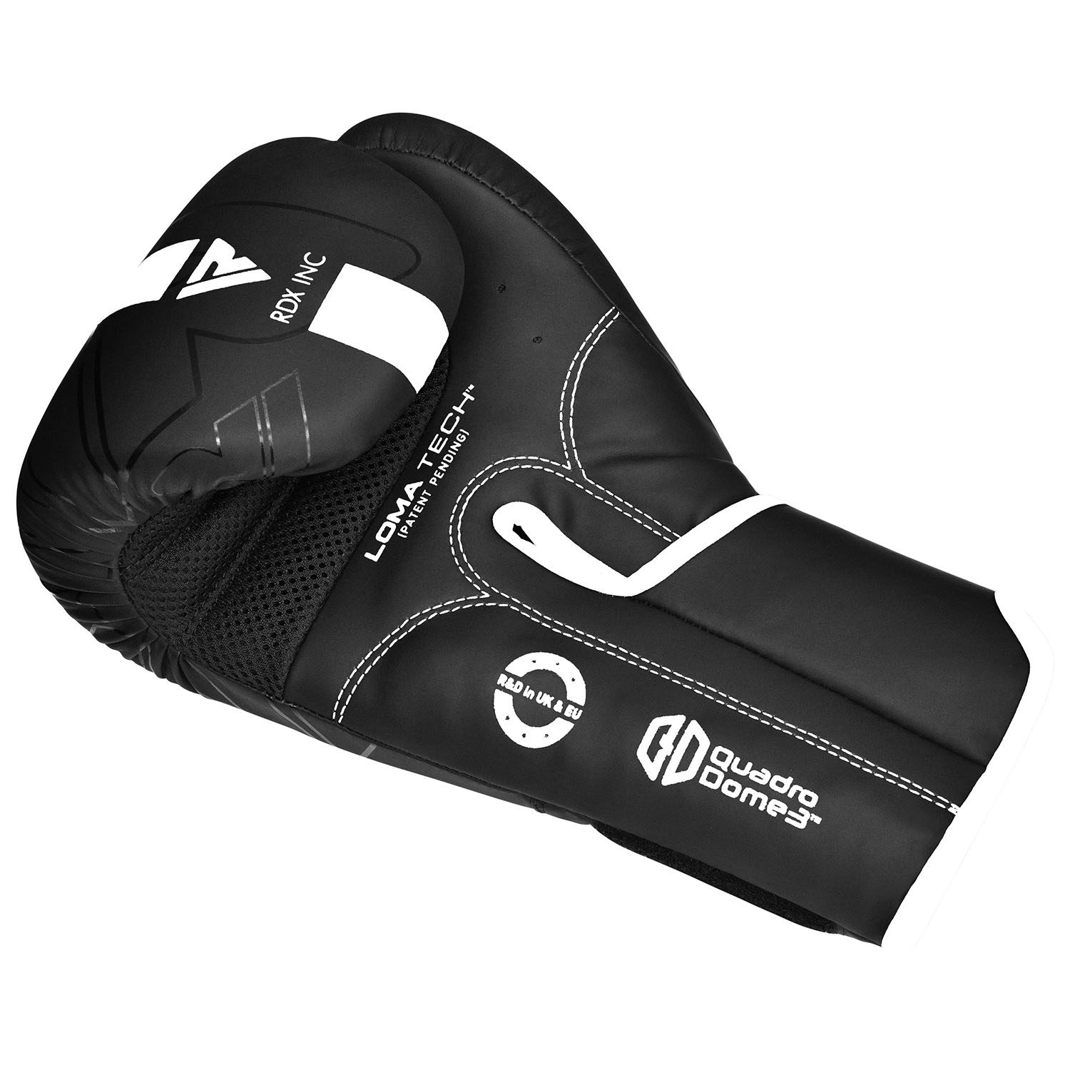RDX Boxhandschuhe, Kara Series F6, schwarz-weiß, 12 Oz