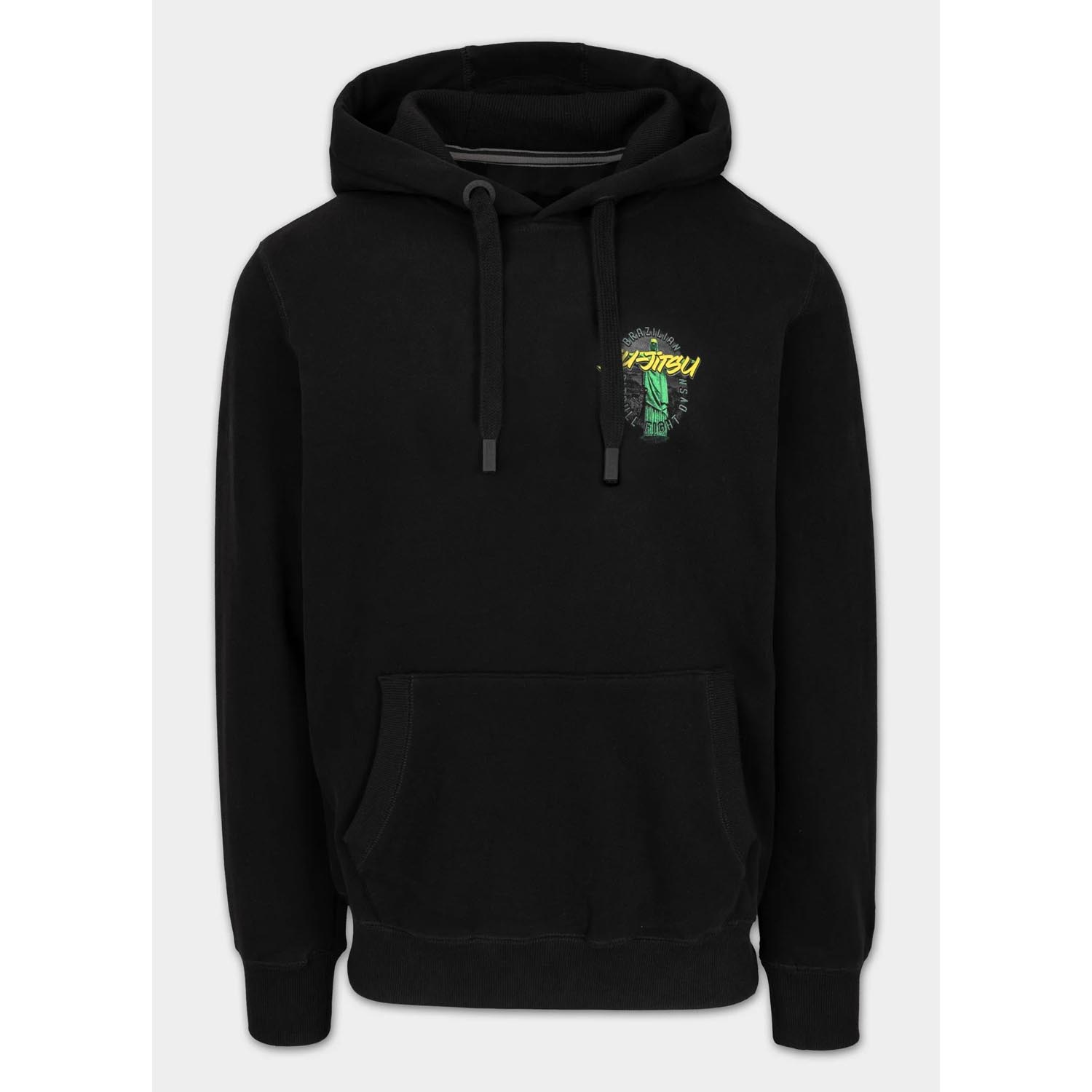 Pit Bull West Coast Hoody, BJJ Fight DVSN, black, XL
