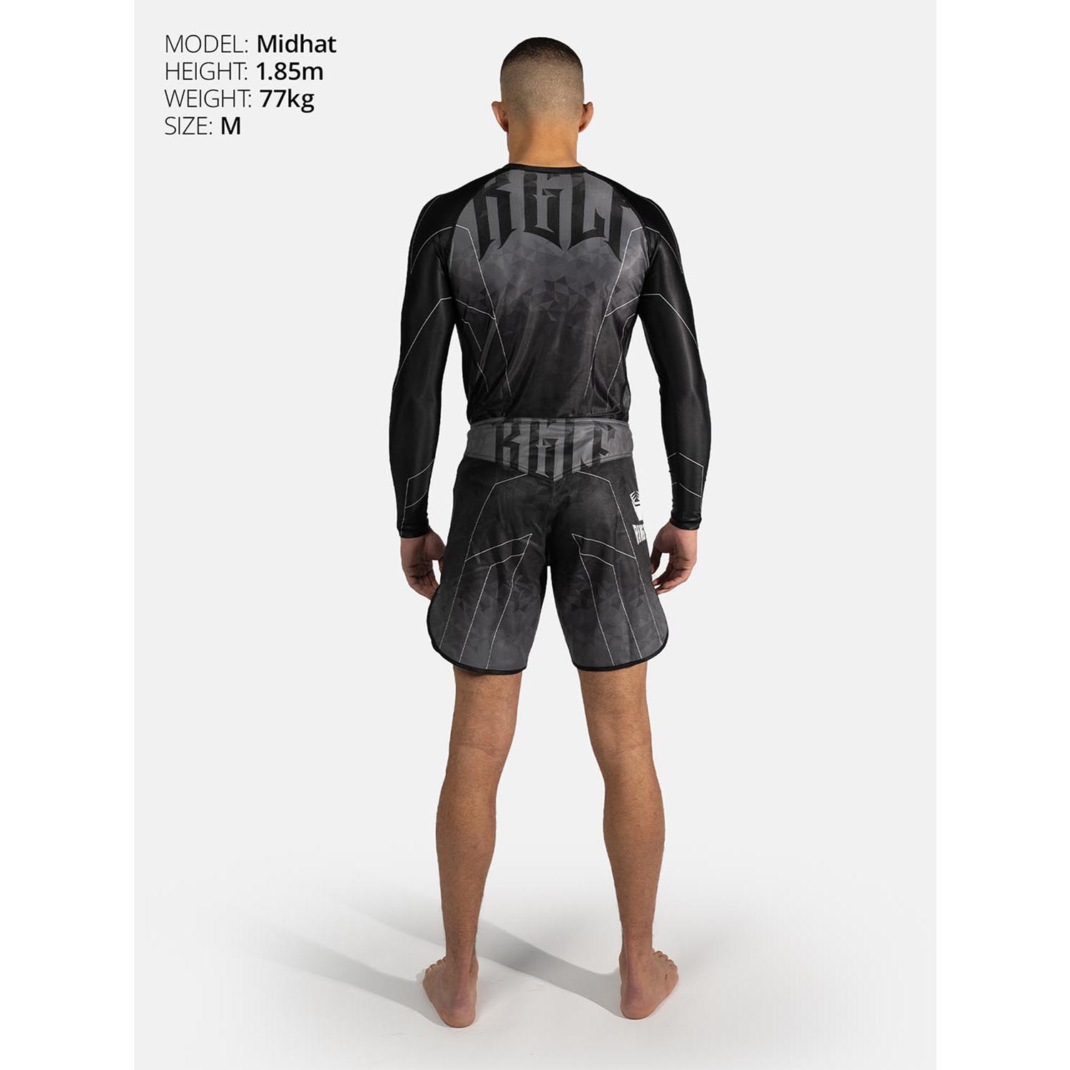 RINGLIFE Rashguard L/S - Transition black-grey M