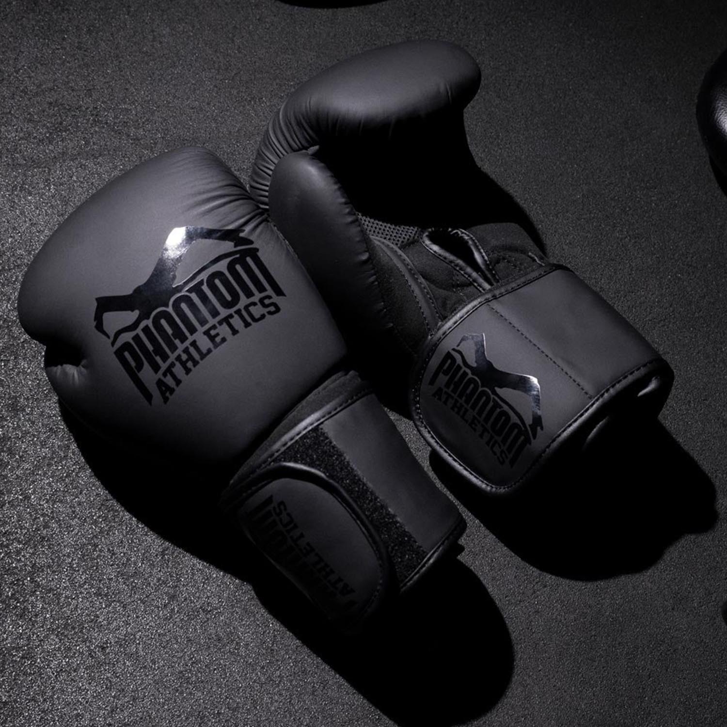 Phantom Athletics Boxhandschuhe, Elite ATF, schwarz, 12 Oz