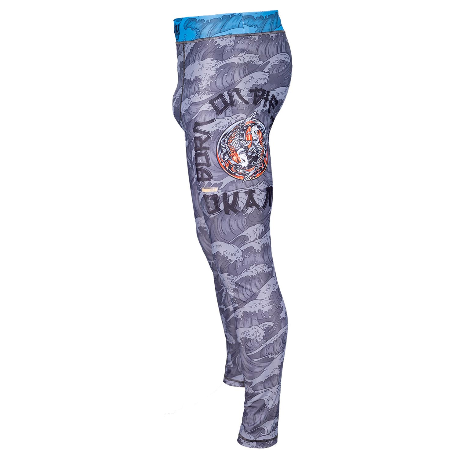 OKAMI Compression Pants, Kois, schwarz, XXL