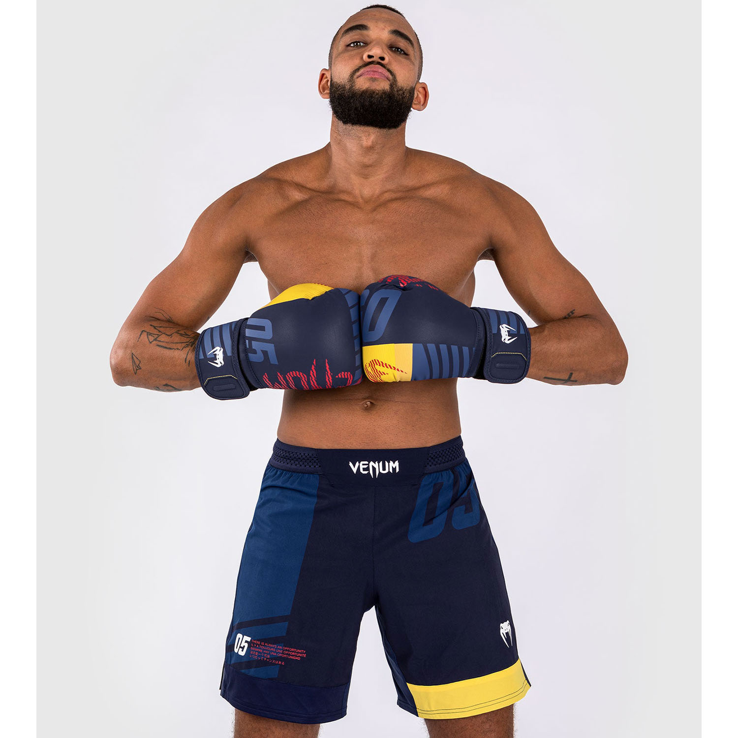 VENUM MMA Fight Shorts, Sport 05, blau-gelb, XXL
