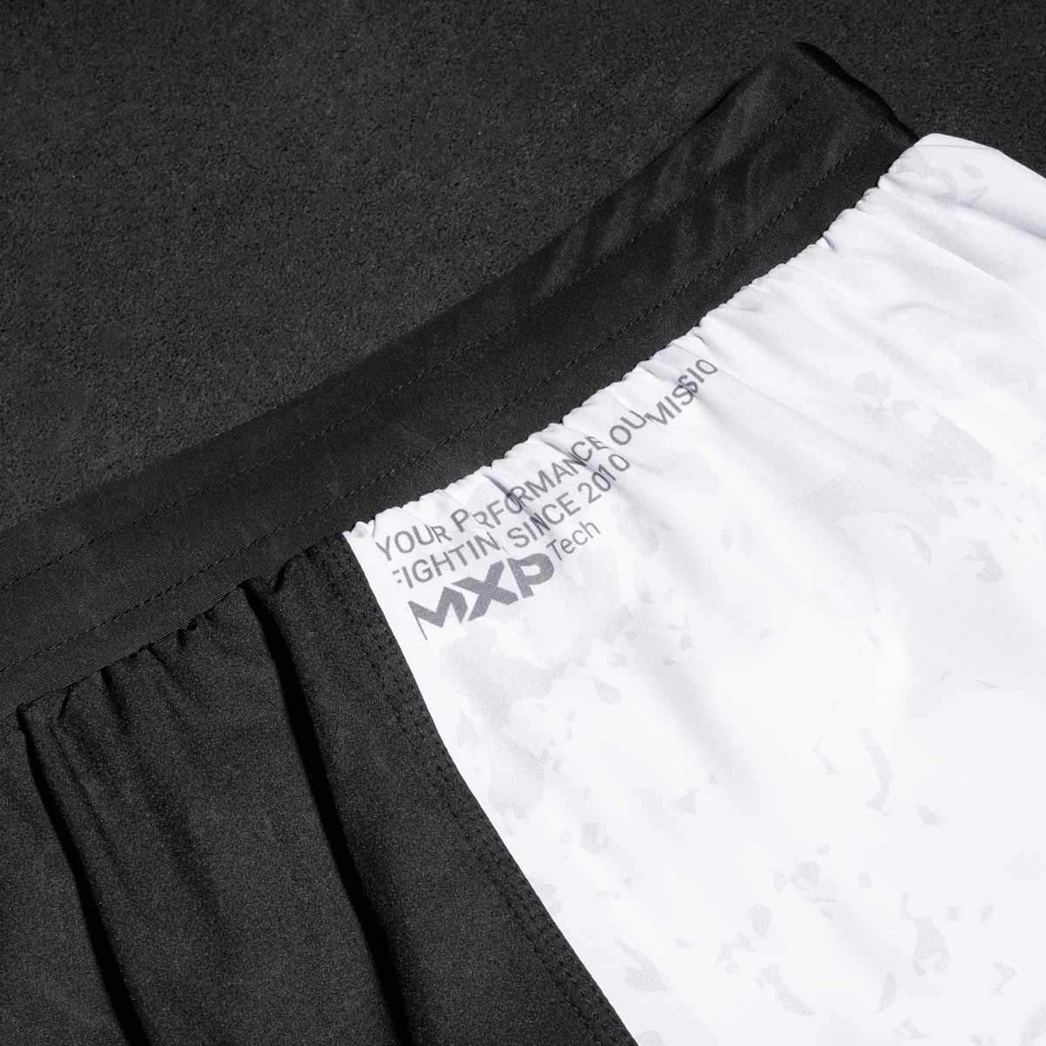 Phantom Athletics MMA Fight Shorts, Fusion Muay Thai, black-white, XL