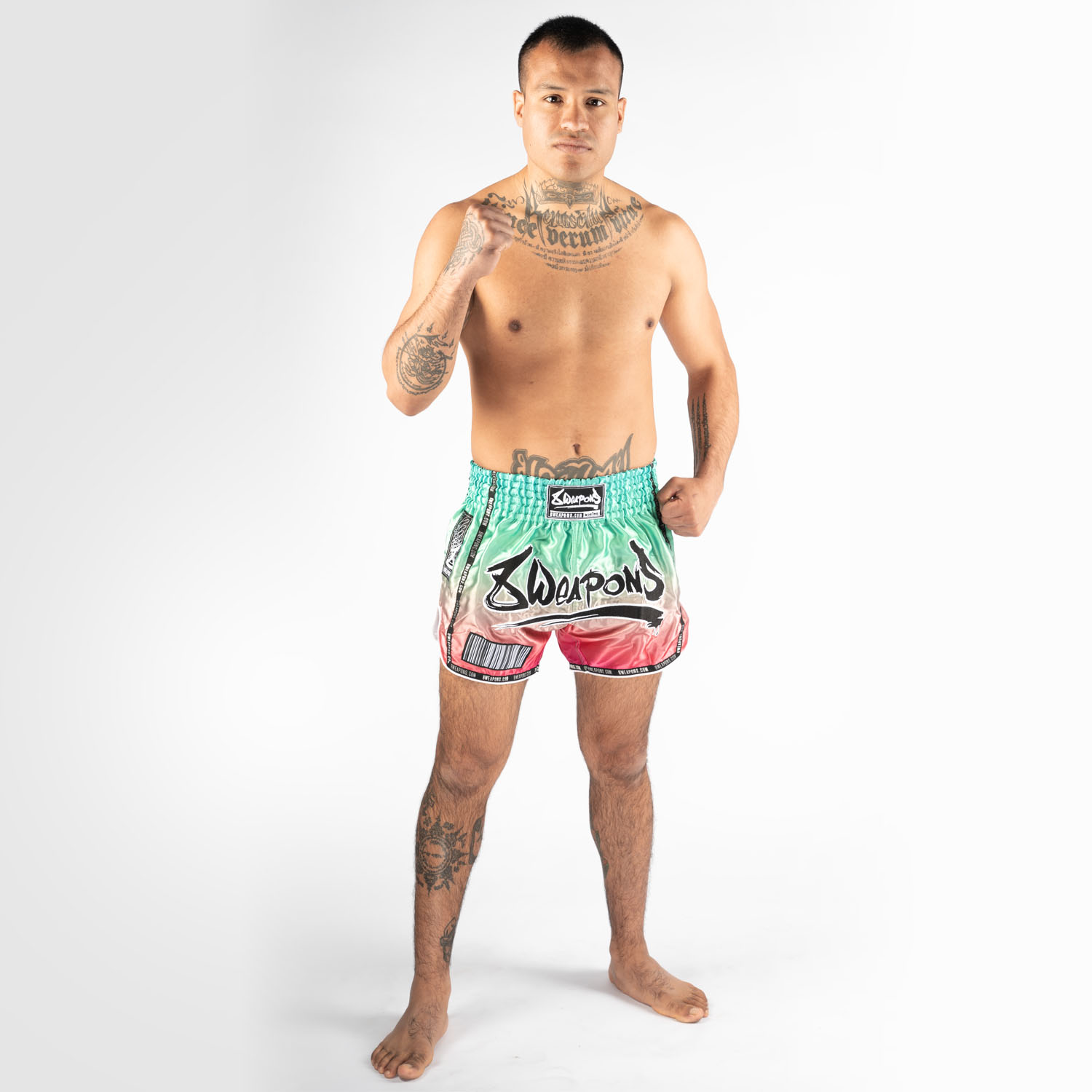 8 WEAPONS Muay Thai Shorts, Vivo Mesosphere, XXL