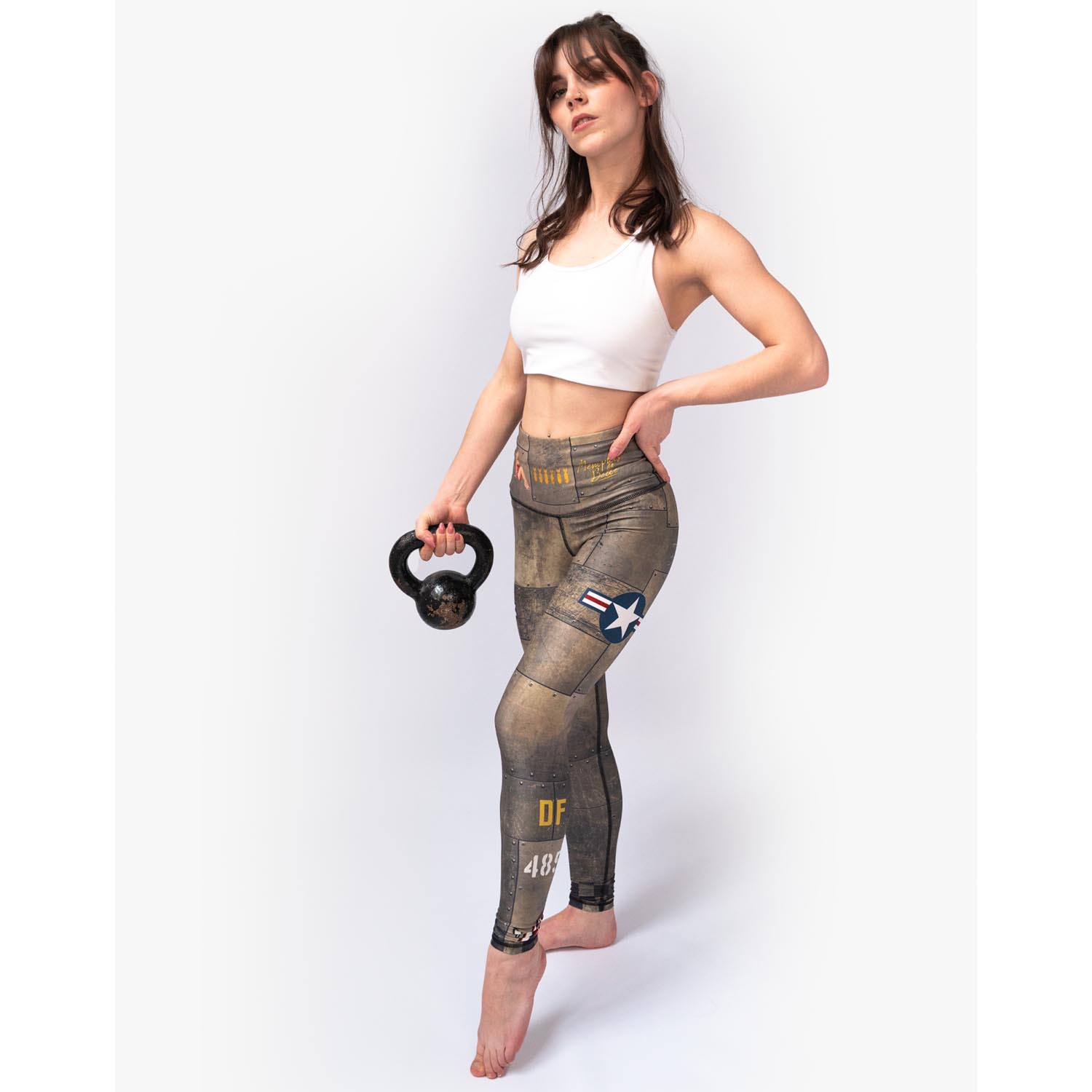 Anarchy Apparel Compression Leggings, Bomber 2.0, XL