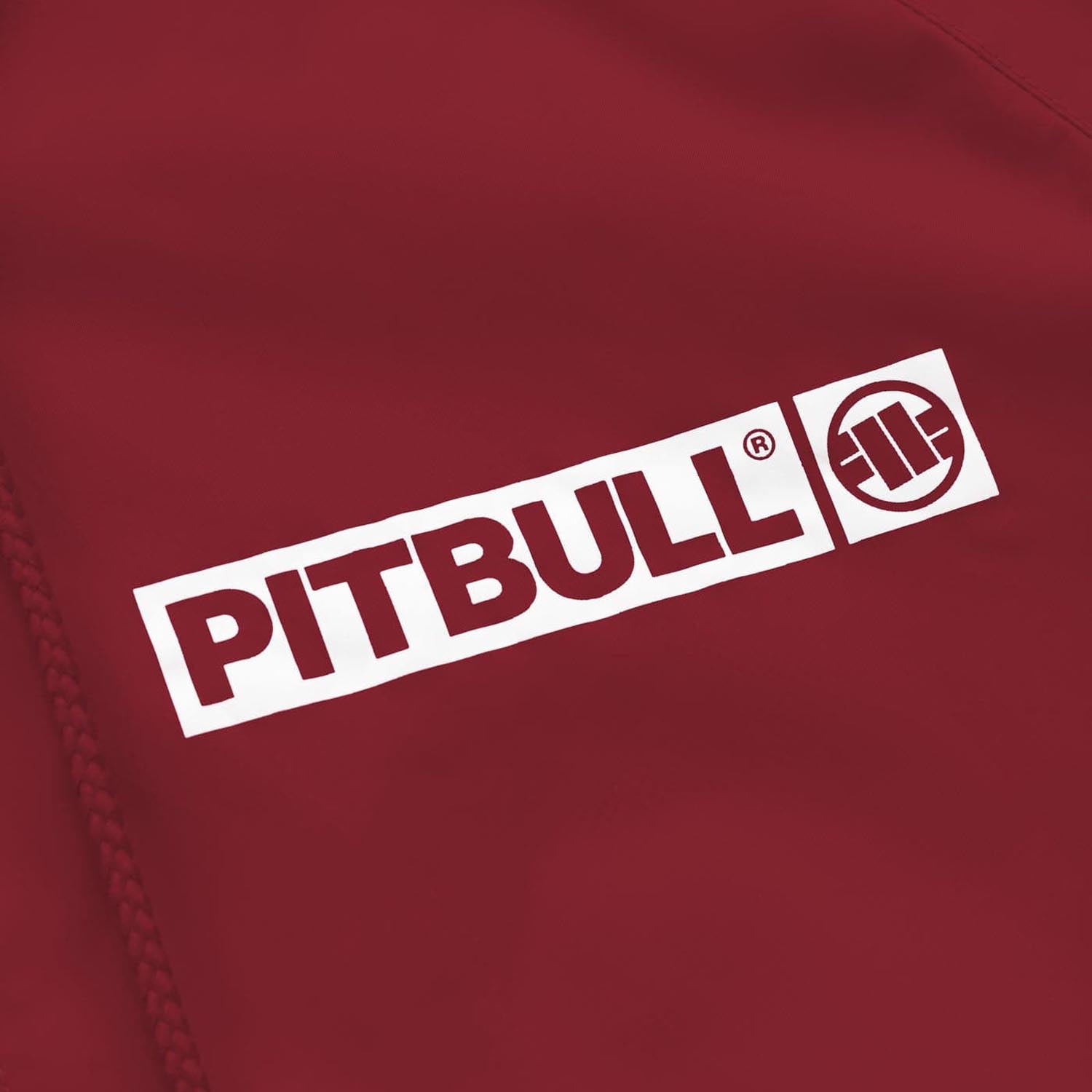 Pit Bull West Coast Jacket, Athletic Logo, winered, S