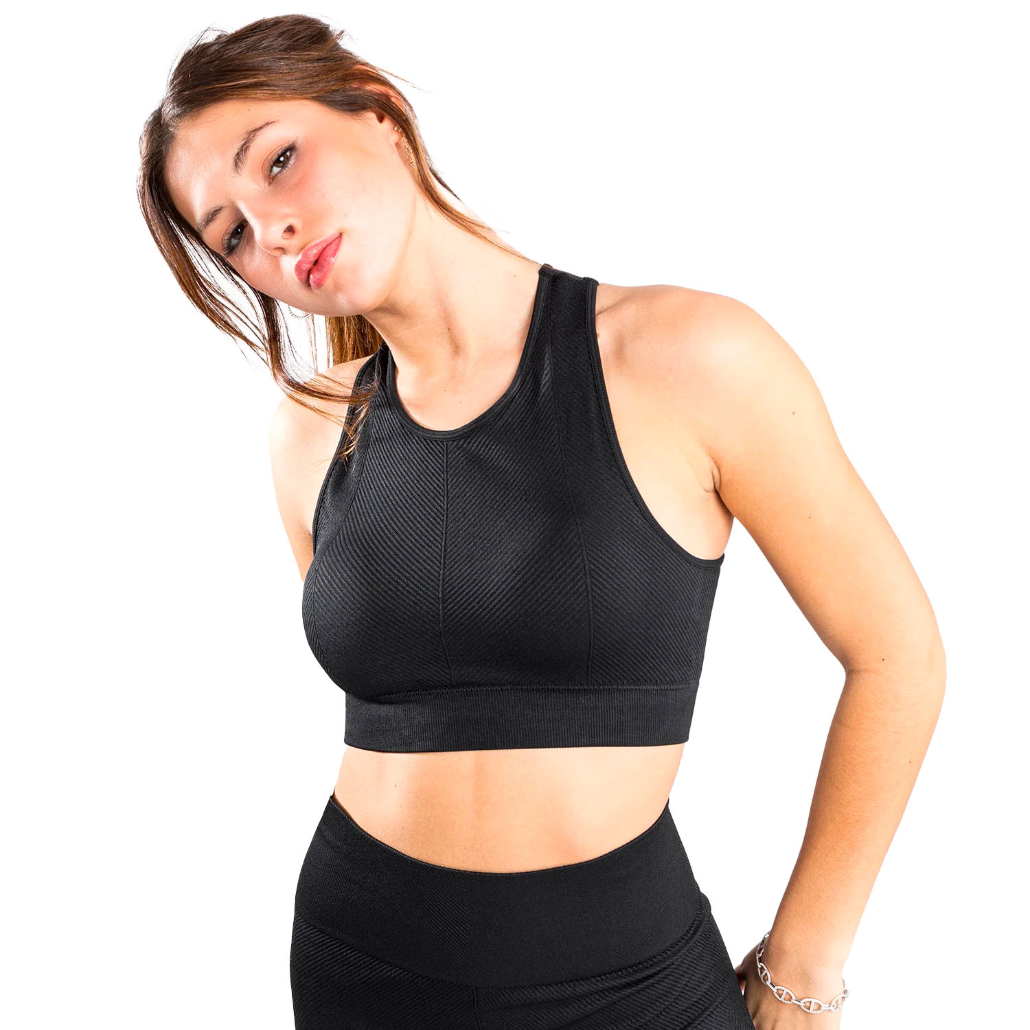 VENUM Sports Bra, Damen, Sparring, schwarz, S