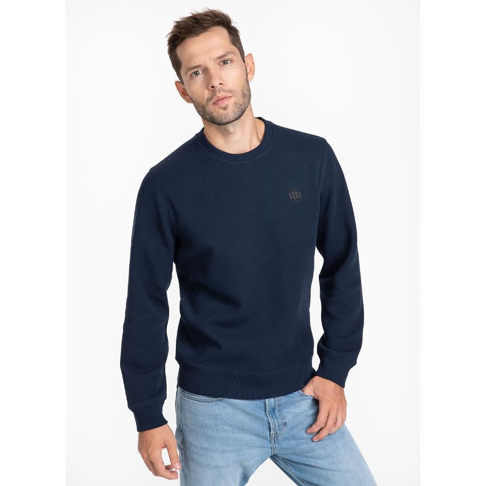 Pit Bull West Coast Pullover, Pique, Small Logo, navy, XL