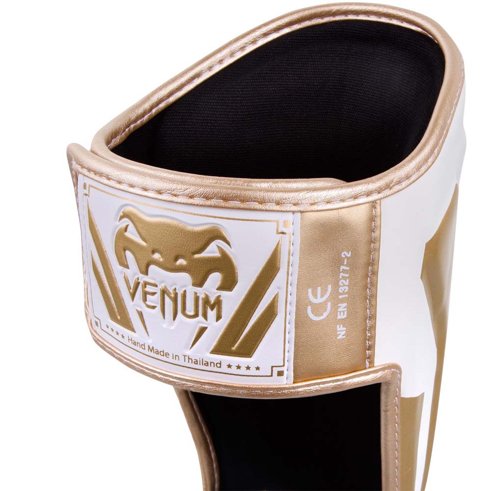 VENUM Schienbeinschoner, Elite, weiß-gold, L