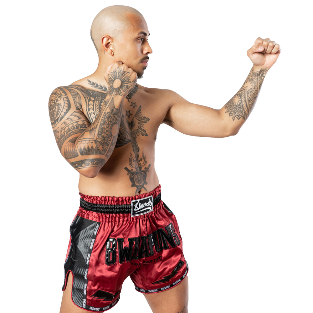 8 WEAPONS Shorts, Carbon, Red Dawn, XL