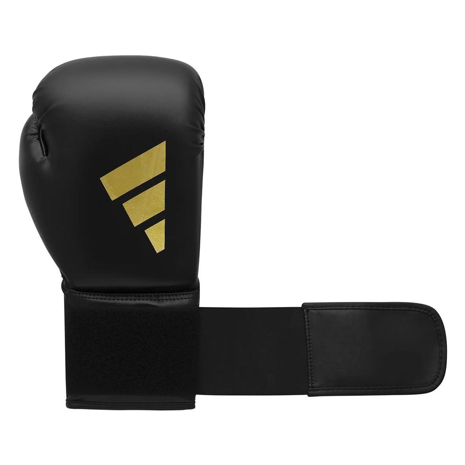 adidas Boxhandschuhe, Speed 50, schwarz-gold, 10 Oz