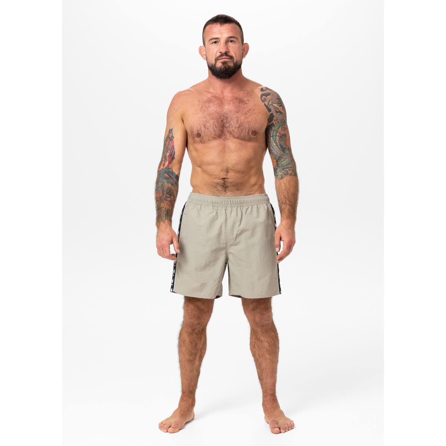Pit Bull West Coast Board Shorts, Blackmore, khaki, XXXL