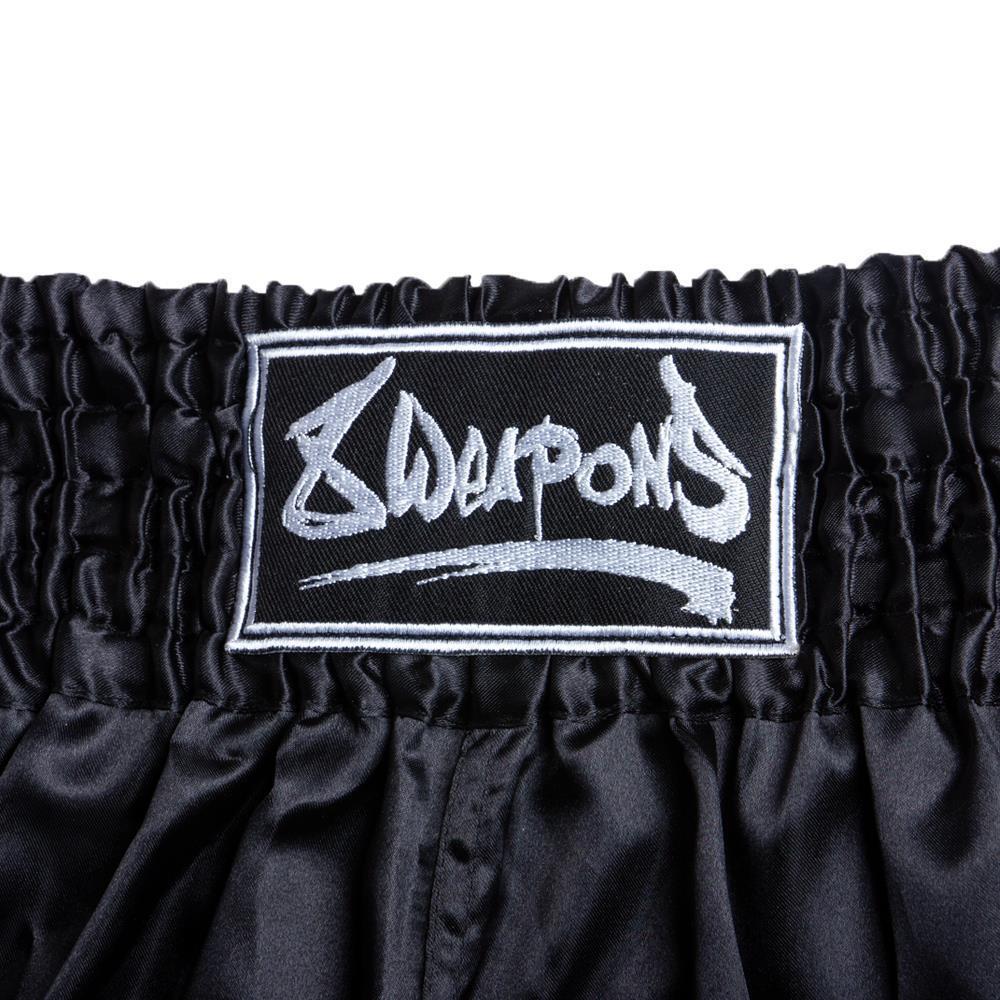 8 WEAPONS Strike Shorts, black-white, S