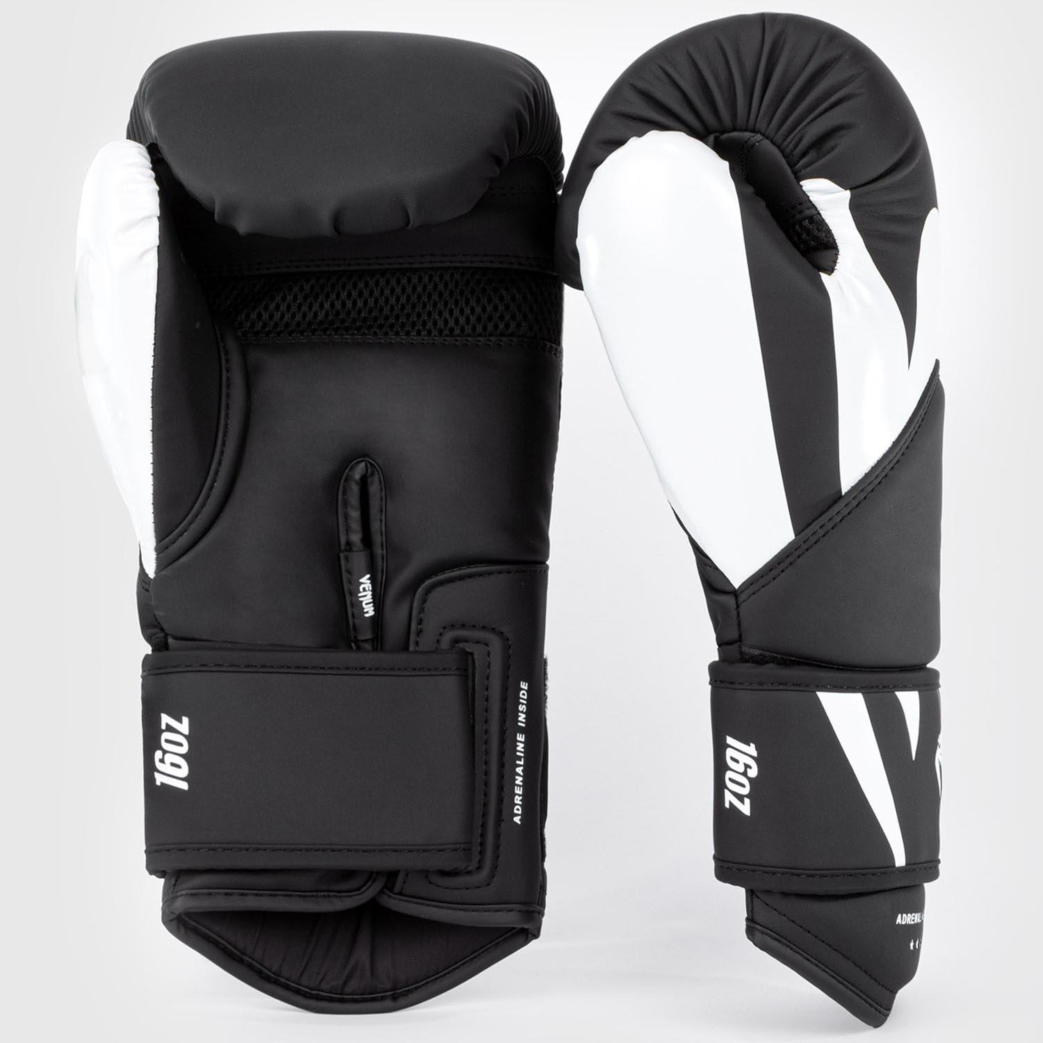 VENUM Boxing Gloves, Challenger 4.0, black-white, 16 Oz