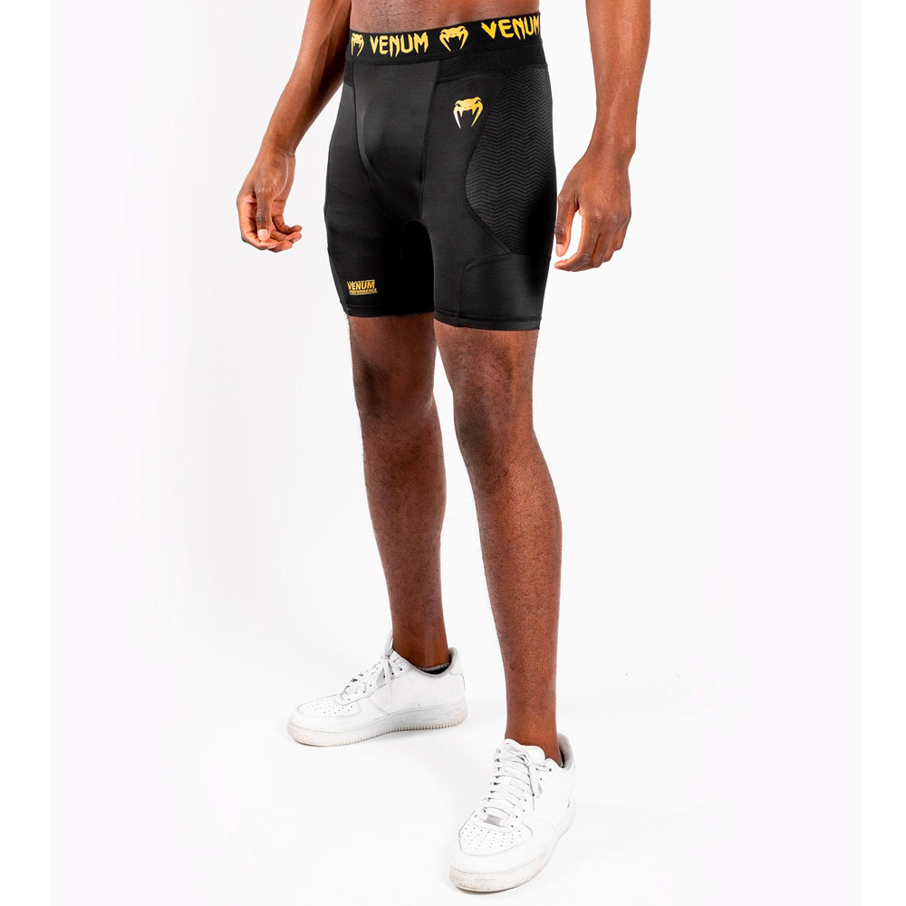 VENUM Compression Shorts, G-Fit, schwarz-gold, XXL