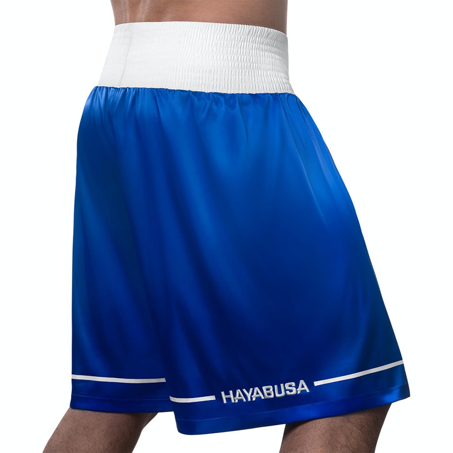Hayabusa Boxing Shorts, Pro, blue, XXL
