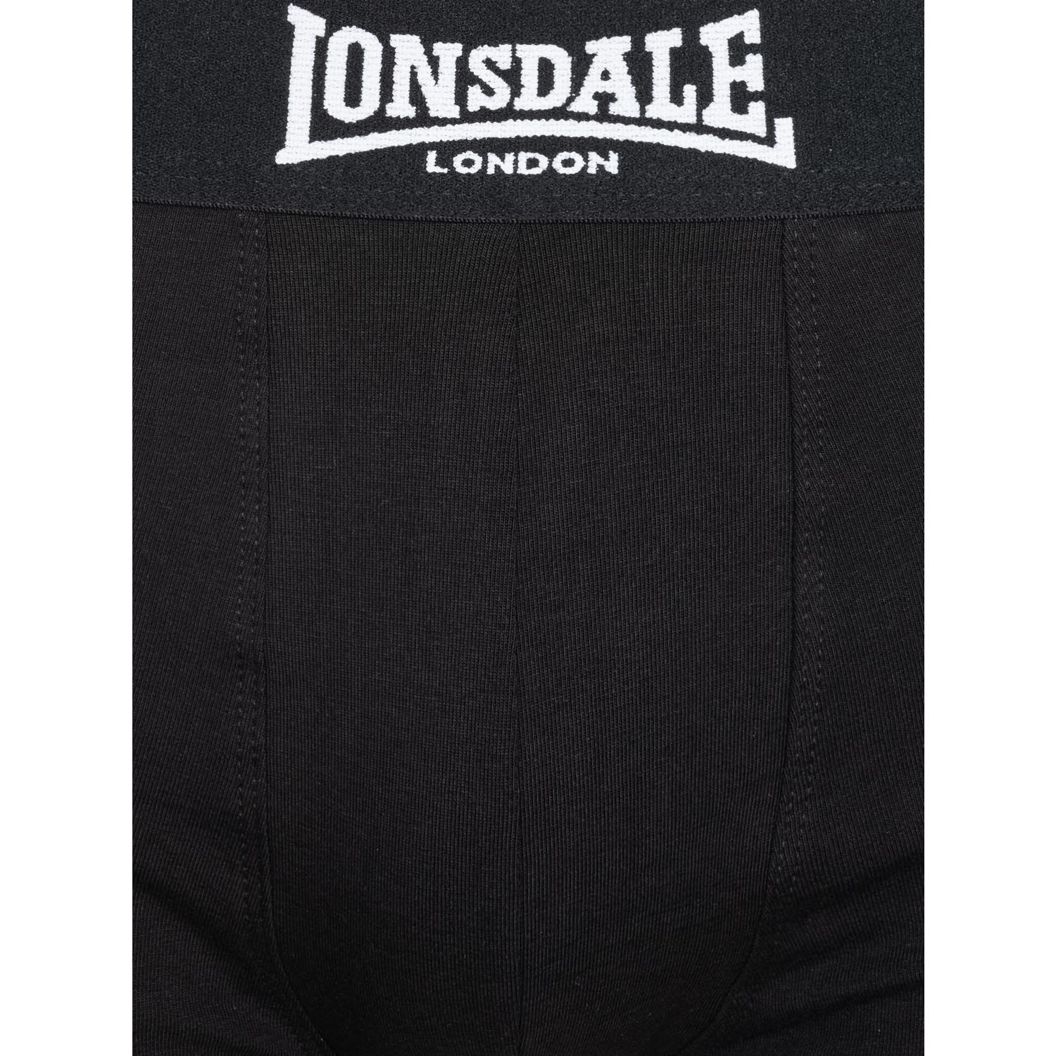 Lonsdale Boxershorts, West Challow, black, XXL