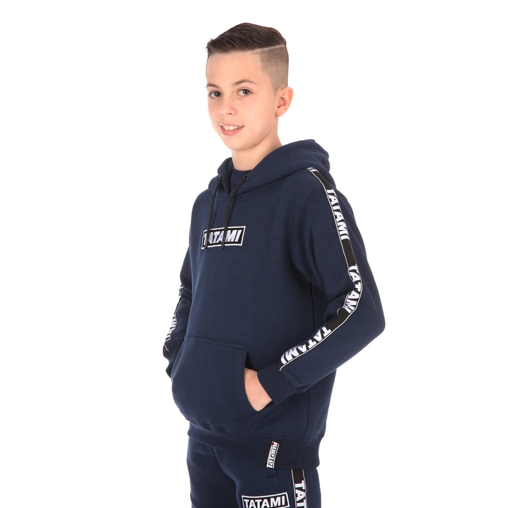 Tatami Hoodie, Kids, Dweller, navy, 5-6 J