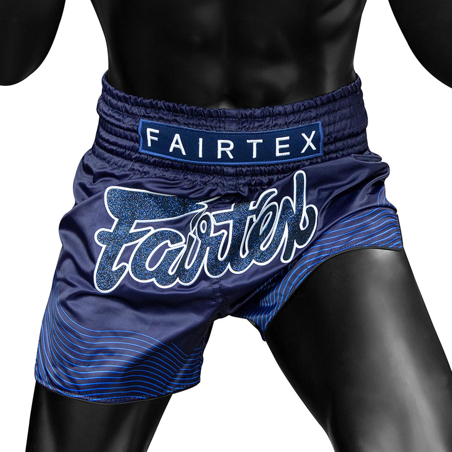 Fairtex Muay Thai Shorts, BS1930, Blue Ocean, blau, L