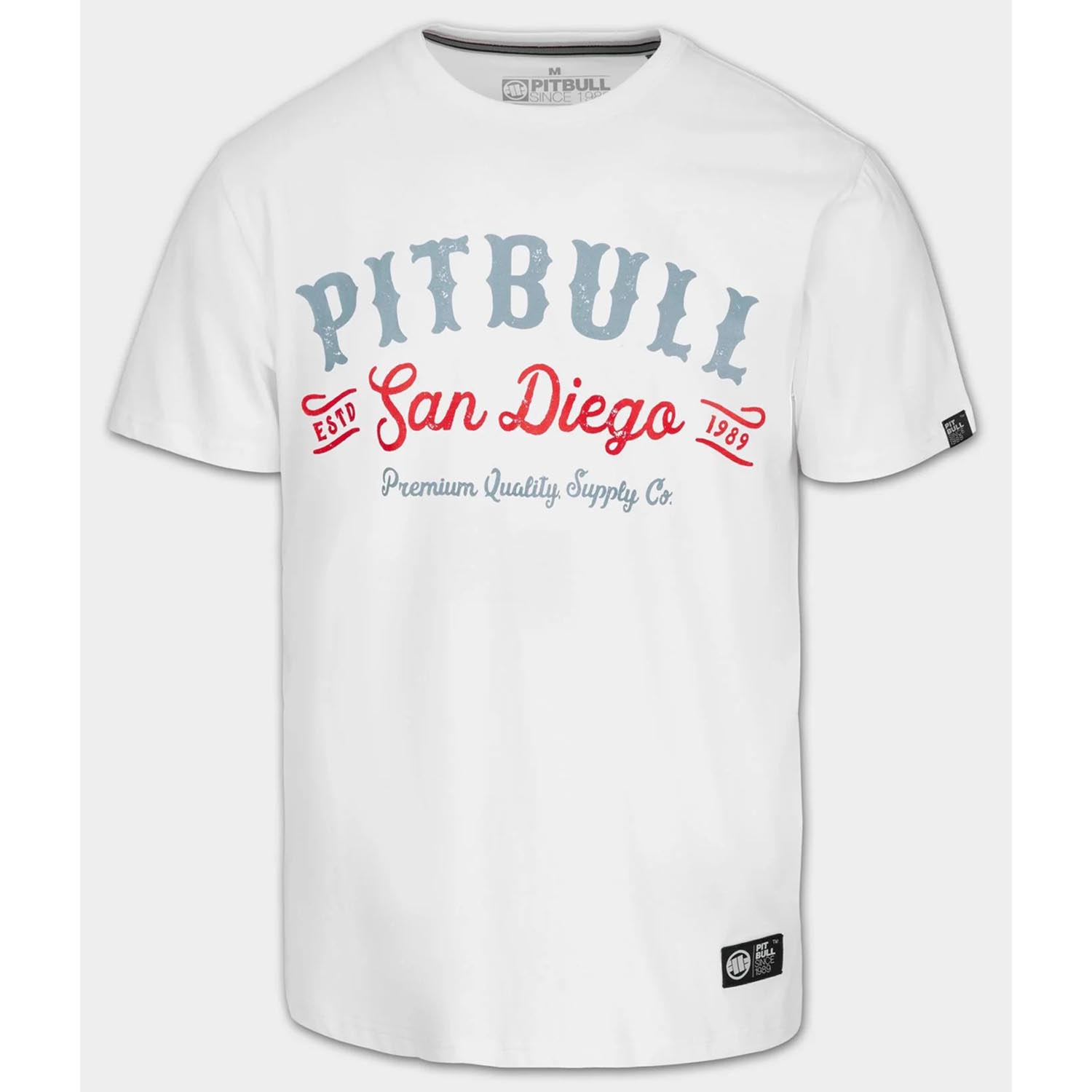 Pit Bull West Coast T-Shirt, Strength & Respect, white, XXXL