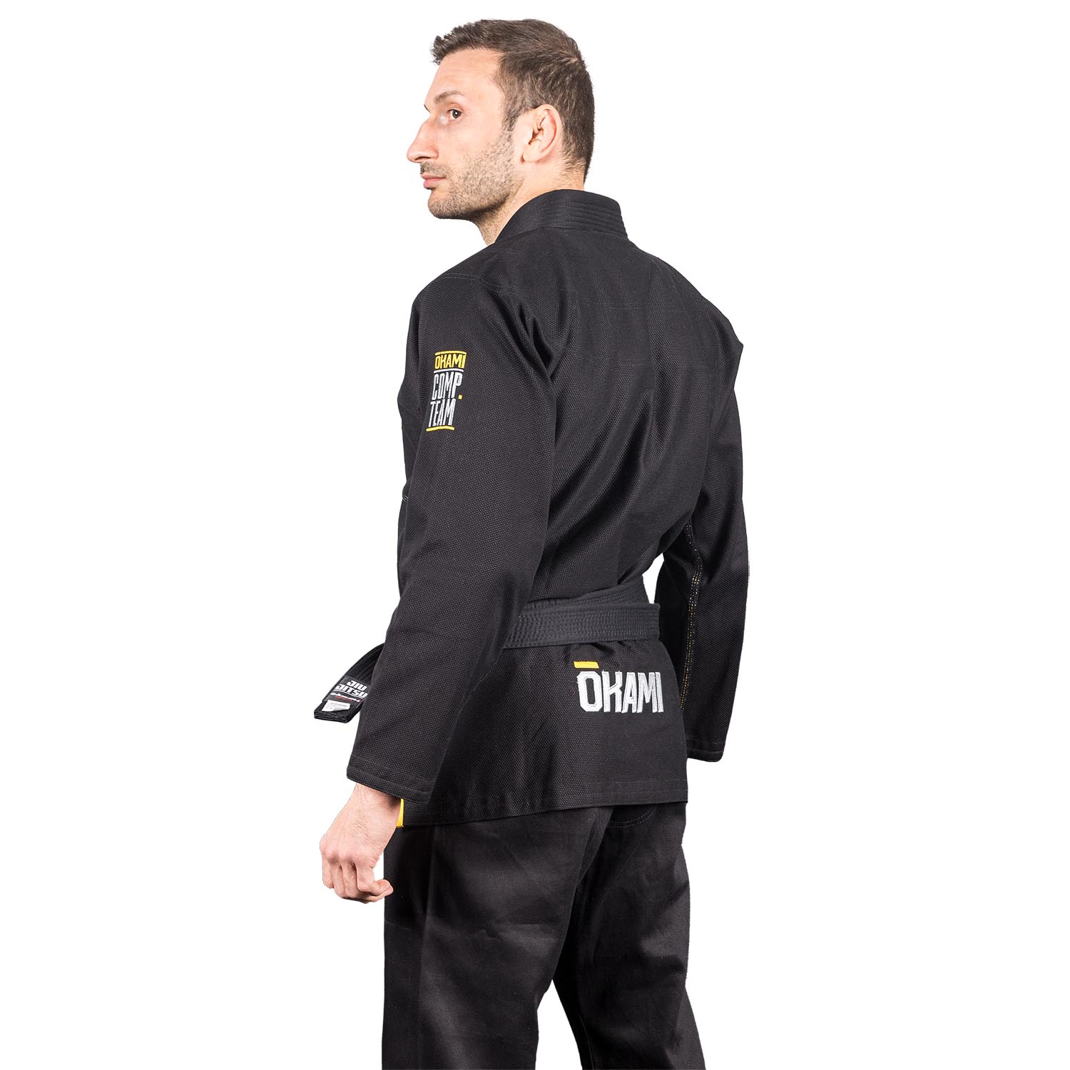 OKAMI BJJ GI, Competition Team V2, black, A3L