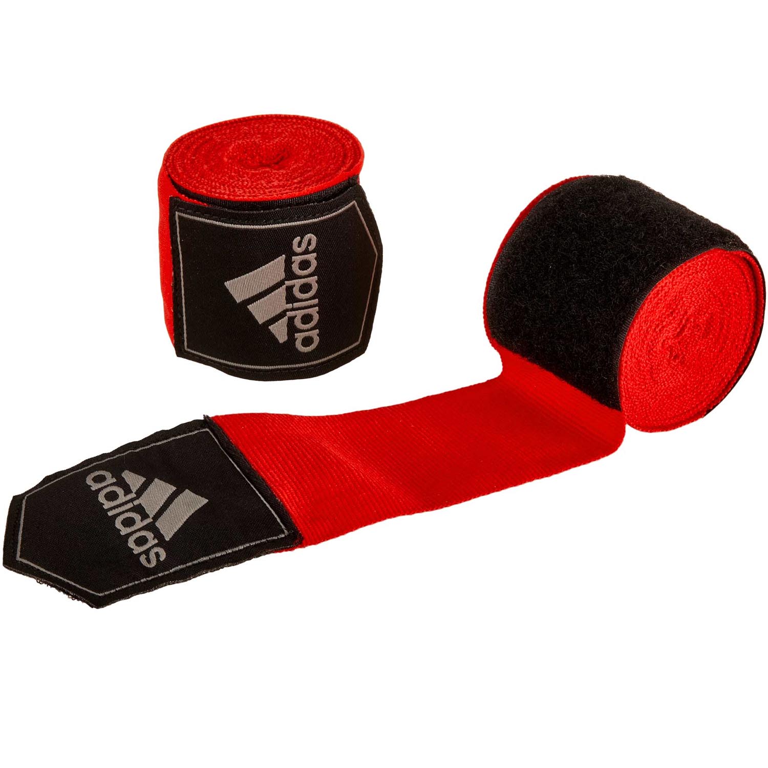 adidas Hand Wraps, Crepe, semi-elastic, 2.55 m, red