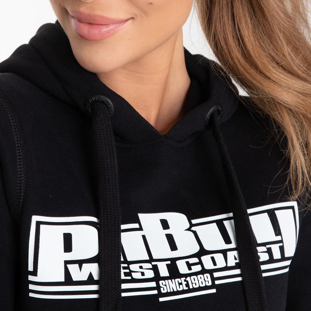 Pit Bull West Coast Hoody, Damen, Classic Boxing 2, schwarz, XS