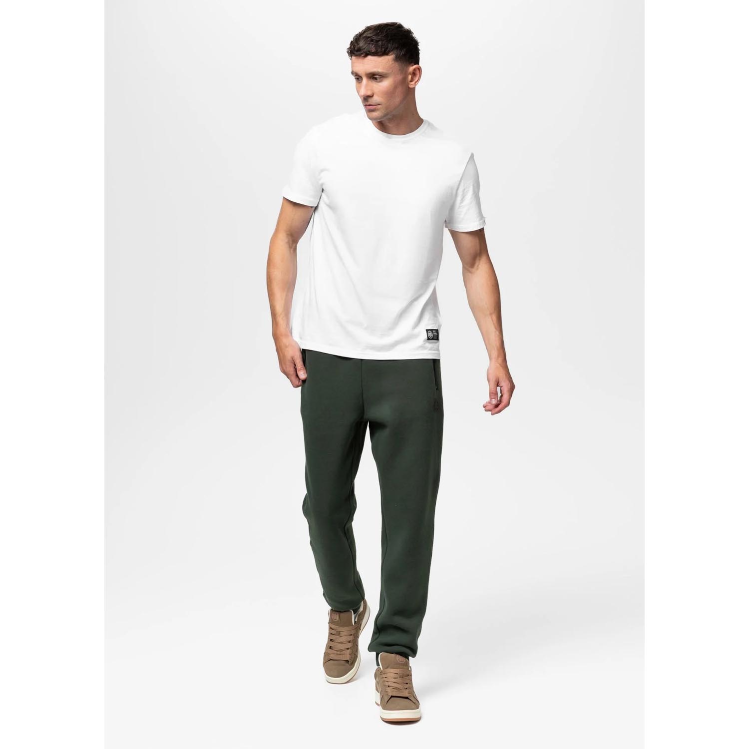 Pit Bull West Coast Jogging Pants, Hatton, dark green, L