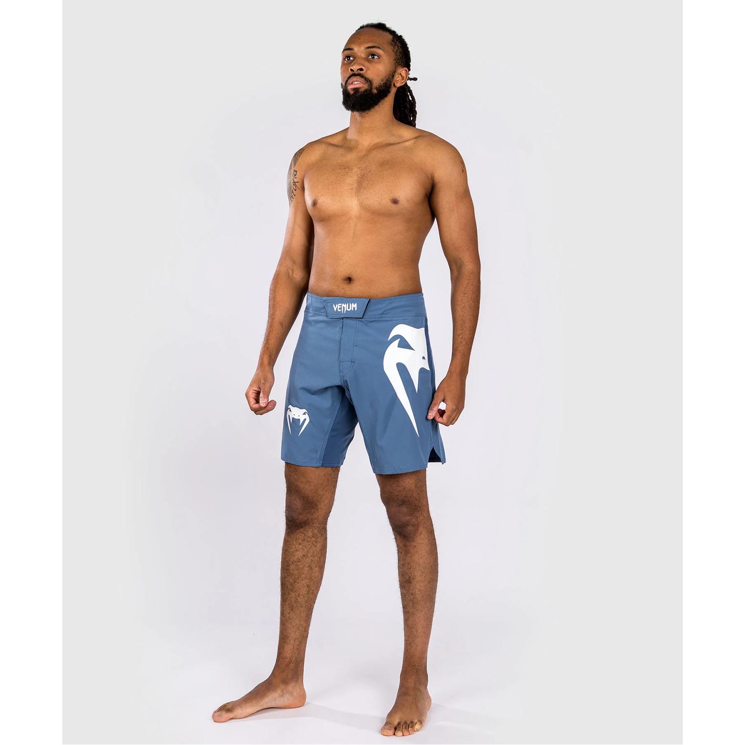 VENUM MMA Fight Shorts, Light 5.0, blau-weiß, S