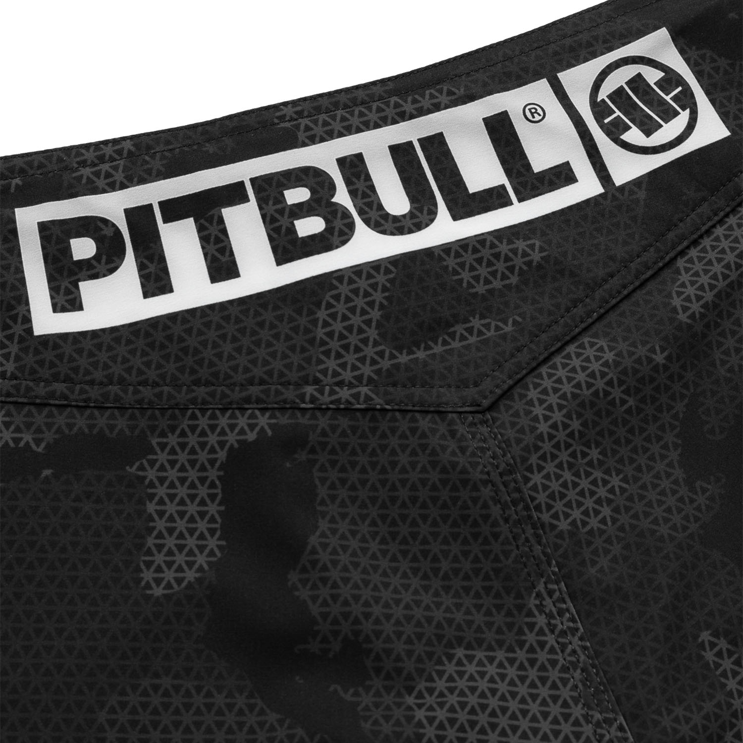 Pit Bull West Coast MMA Fight Shorts, Net Camo 2, black-camo, S