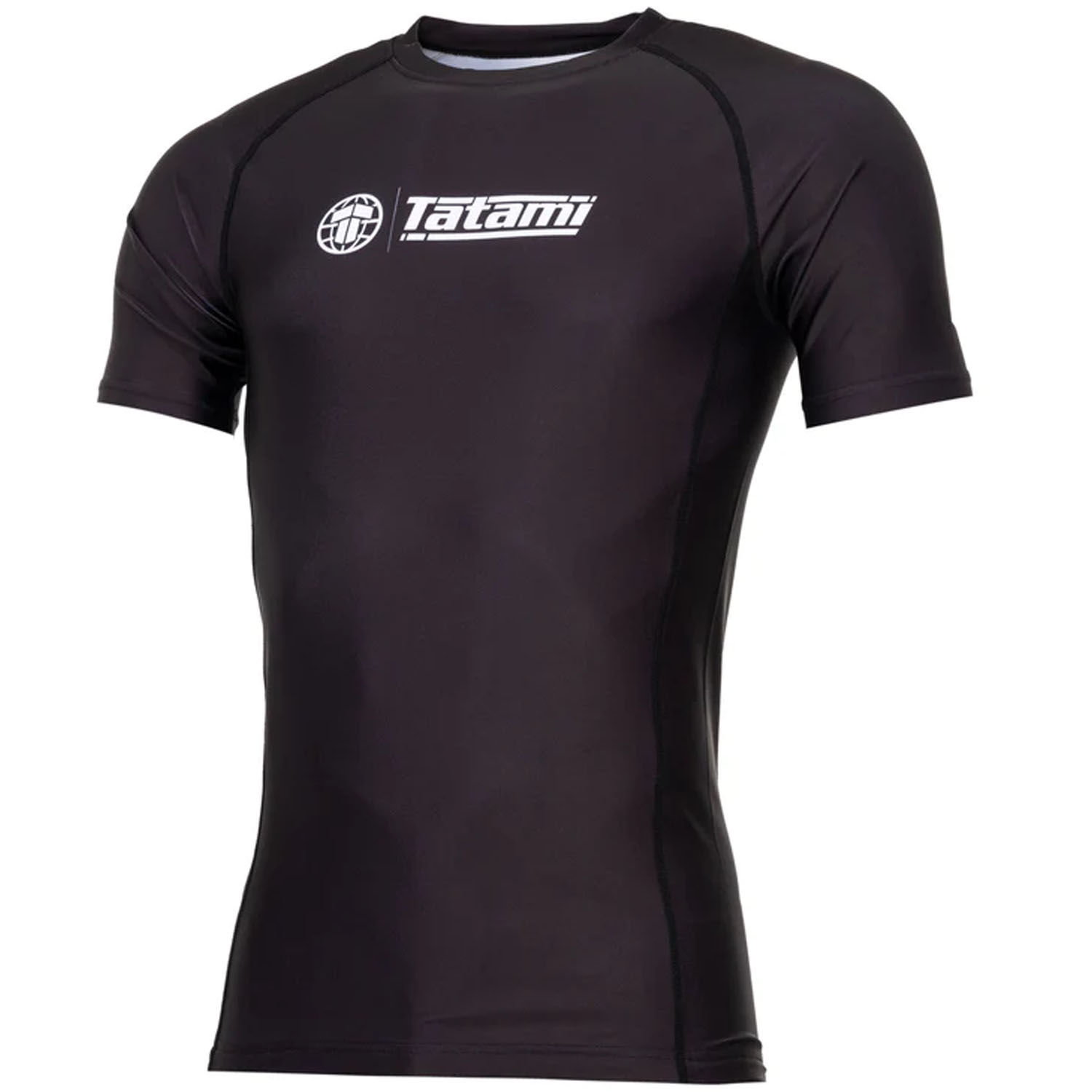 Tatami Rashguard, S/S, Impact, black-white, XL