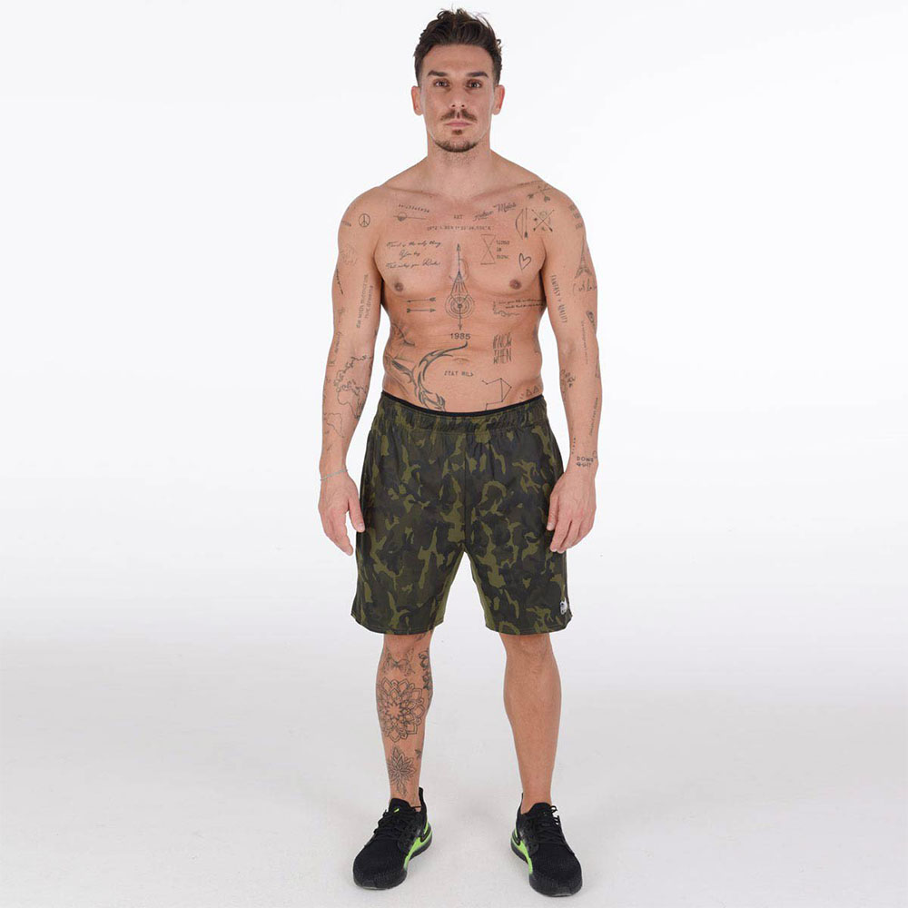 Phantom Athletics Fitness Shorts, Shadow, camo, S
