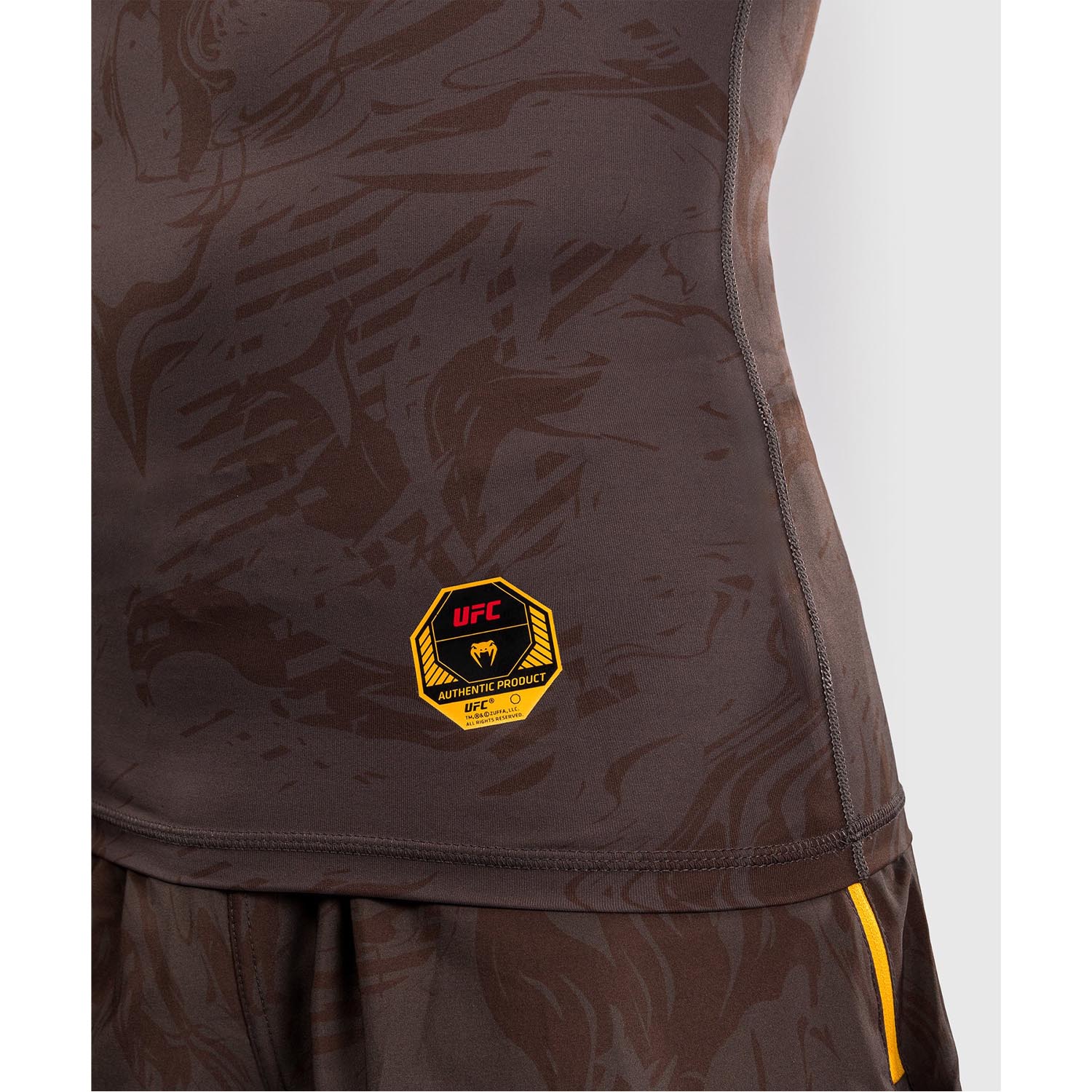 VENUM Rashguard L/S, UFC Fusion Fight Week, brown, XL