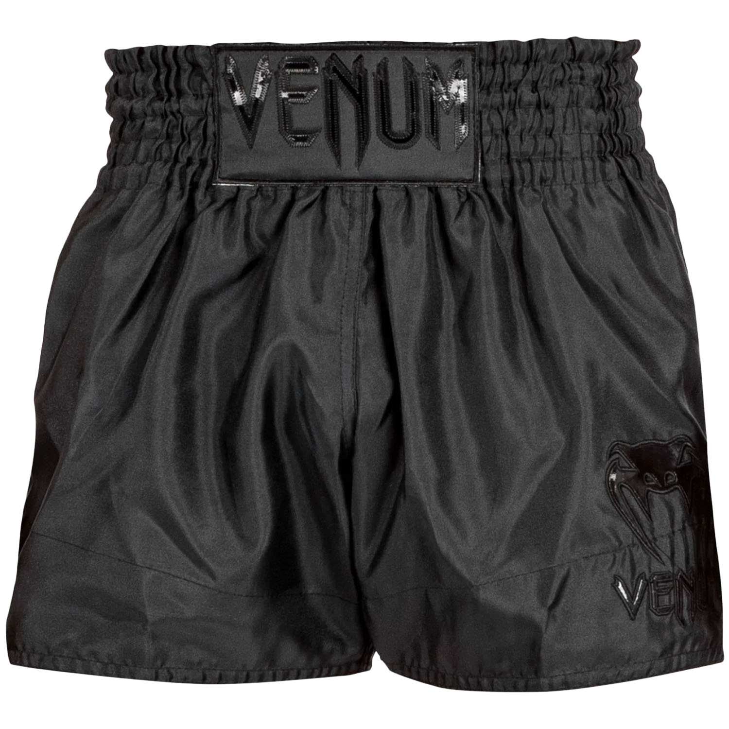 Venum Muay Thai Shorts, Classic, black-black, XXL