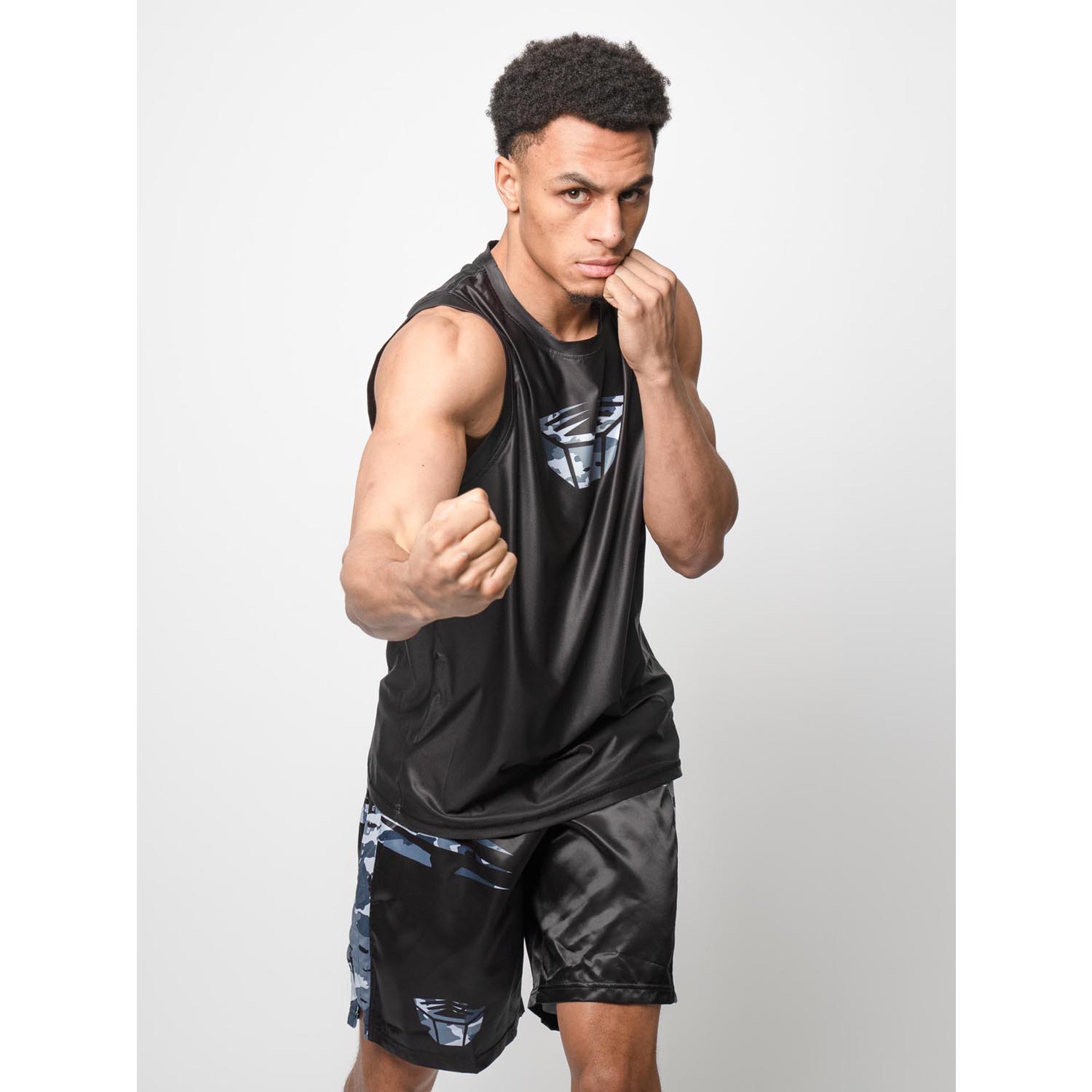 RINGLIFE Functional Tank Top, Unit, black-grey camo, XXL