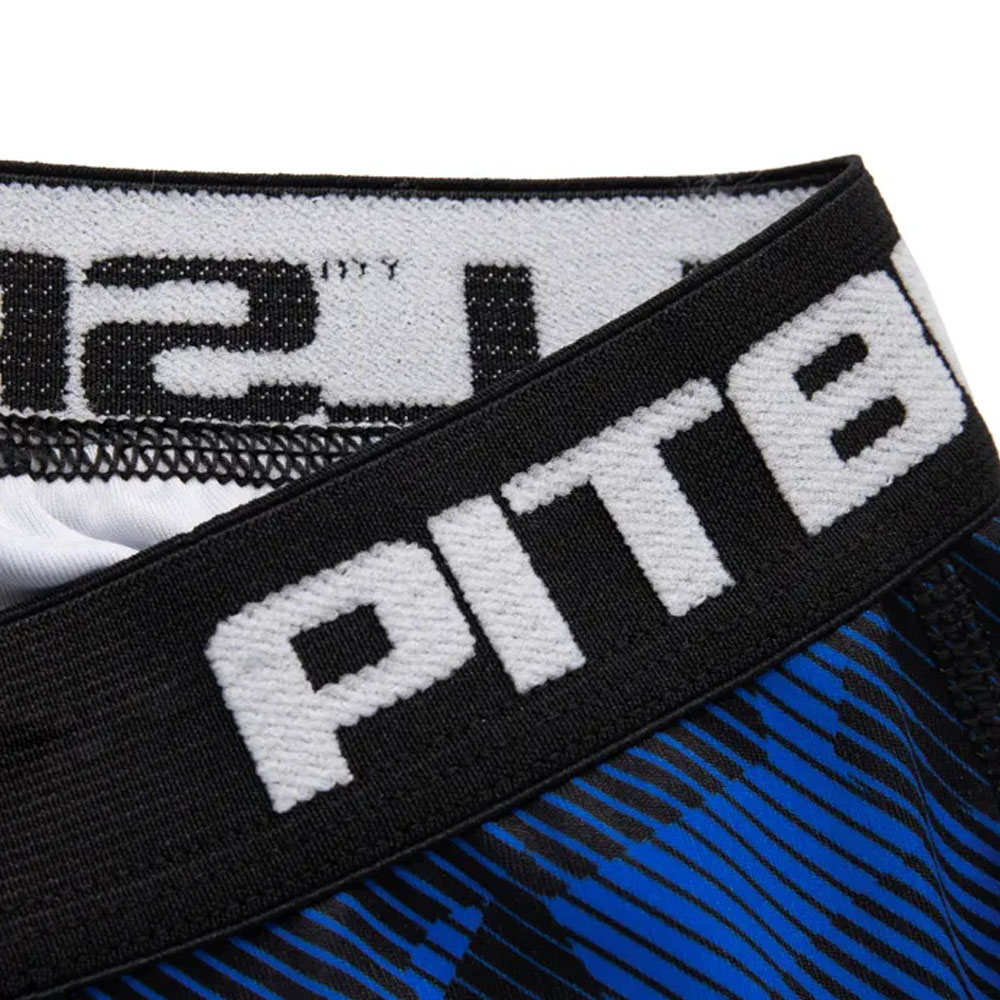 Pit Bull West Coast Compression Pants, Dillard, blau-camo, XXXL