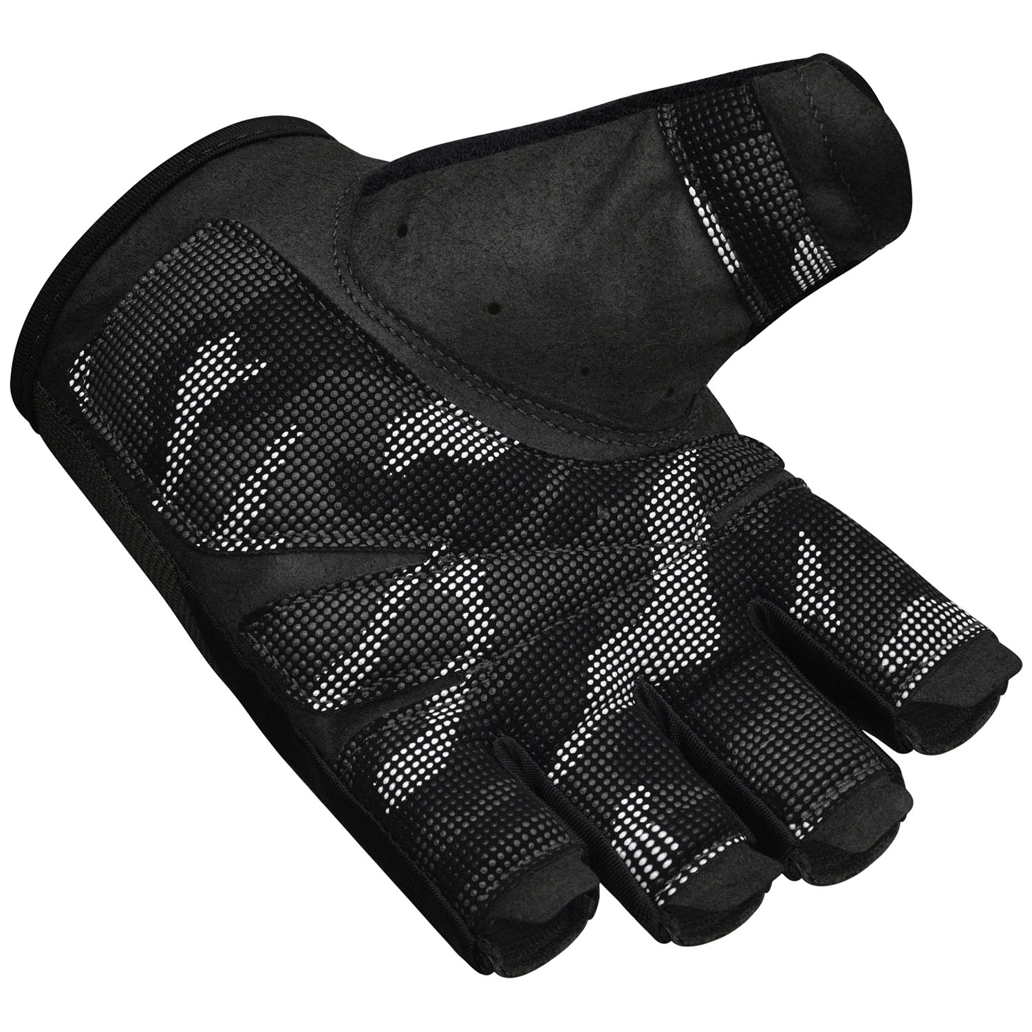 RDX Trainingshandschuhe, T2, schwarz-urban-camo, L