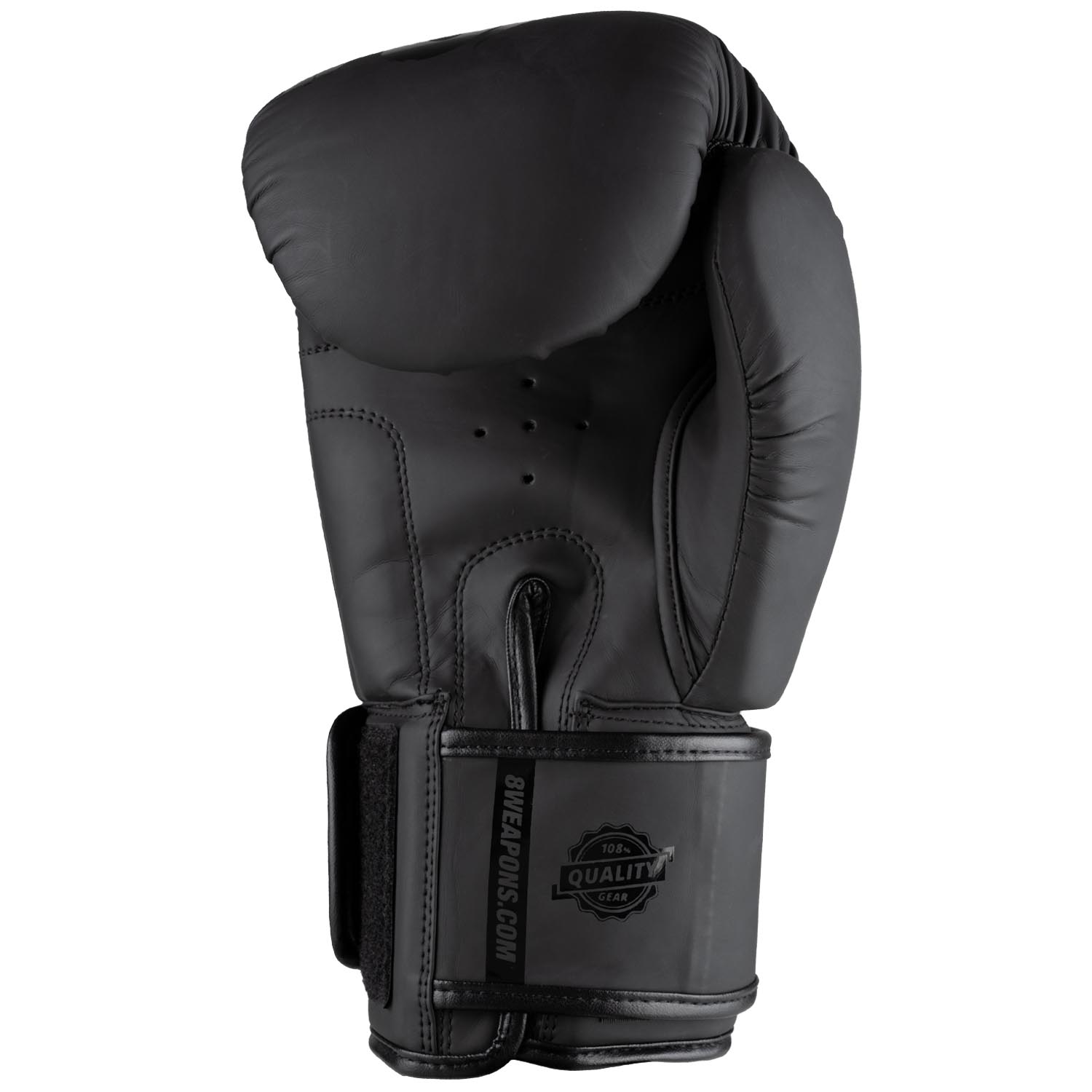 8 WEAPONS Boxing Gloves, Unlimited 2.0, black-black, 12 Oz