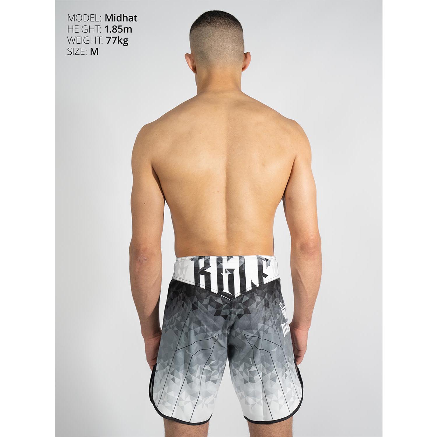 RINGLIFE MMA Shorts - Transition black-white XL