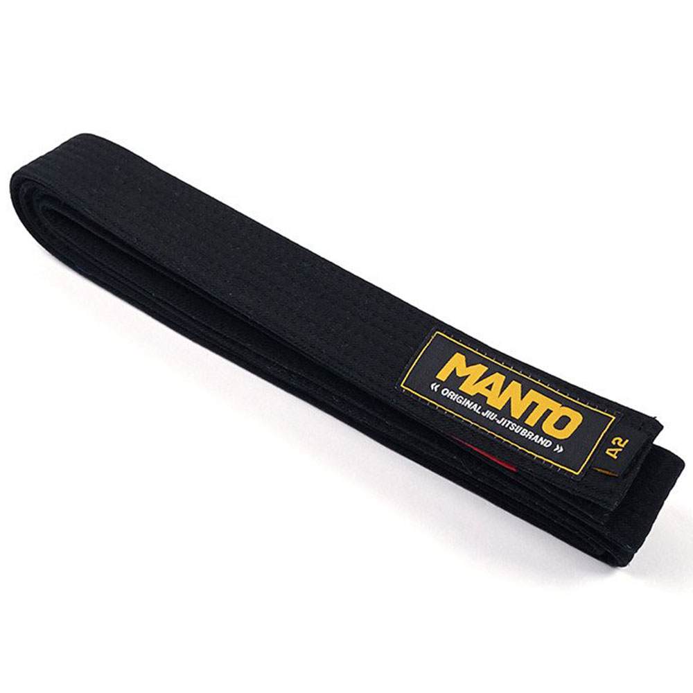 MANTO BJJ Belt, Original, black, A3
