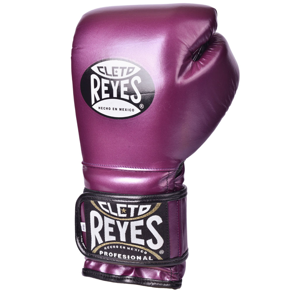 Cleto Reyes Boxing Gloves, Velcro Sparring, purple, 14 Oz