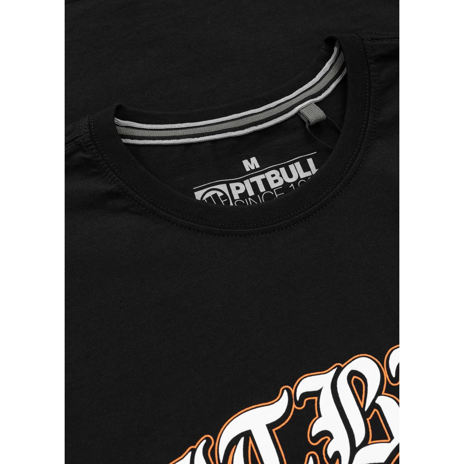 Pit Bull West Coast T-Shirt, Tattoo, black-orange, XXXL