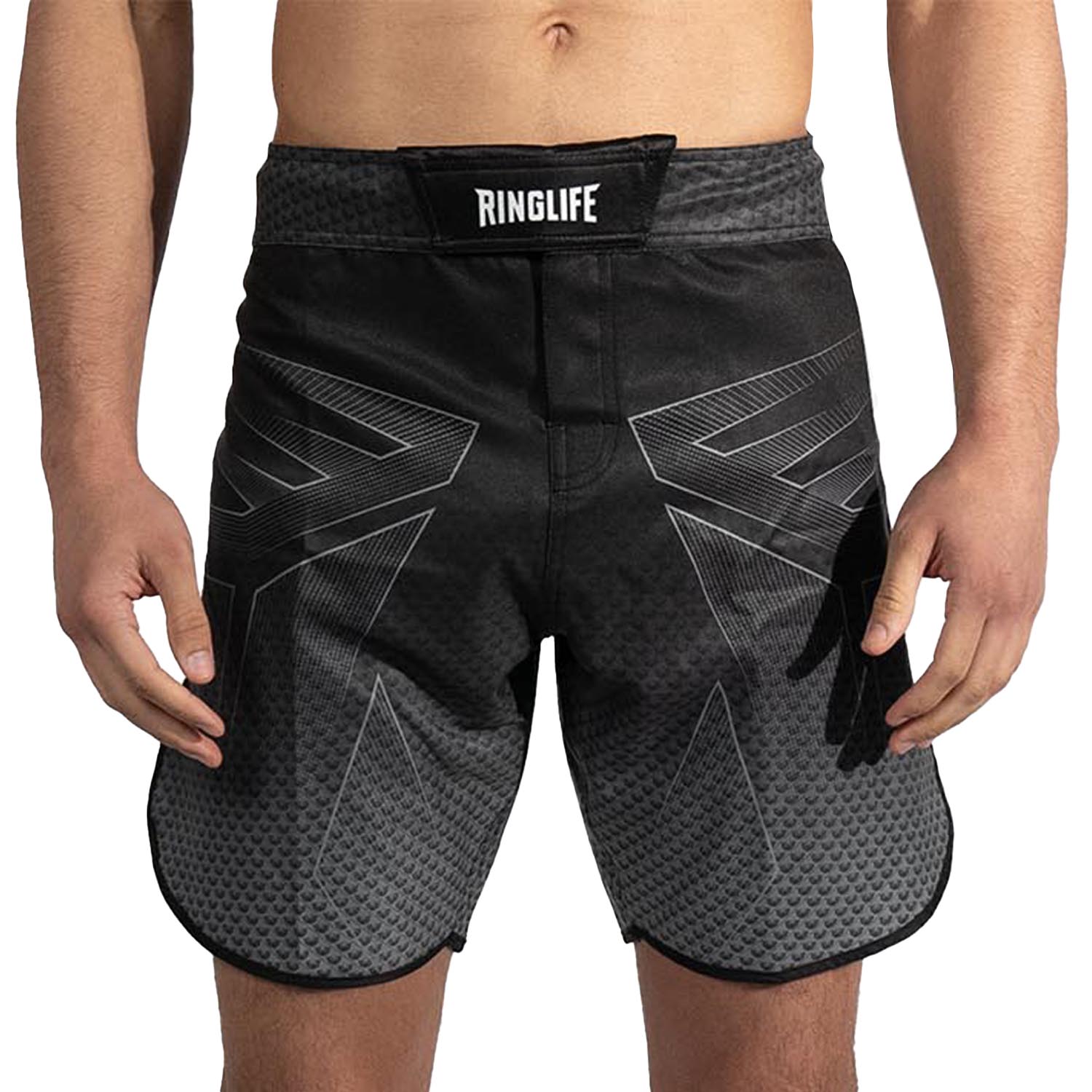 RINGLIFE MMA Shorts - Octaring 2.0 black-grey XL