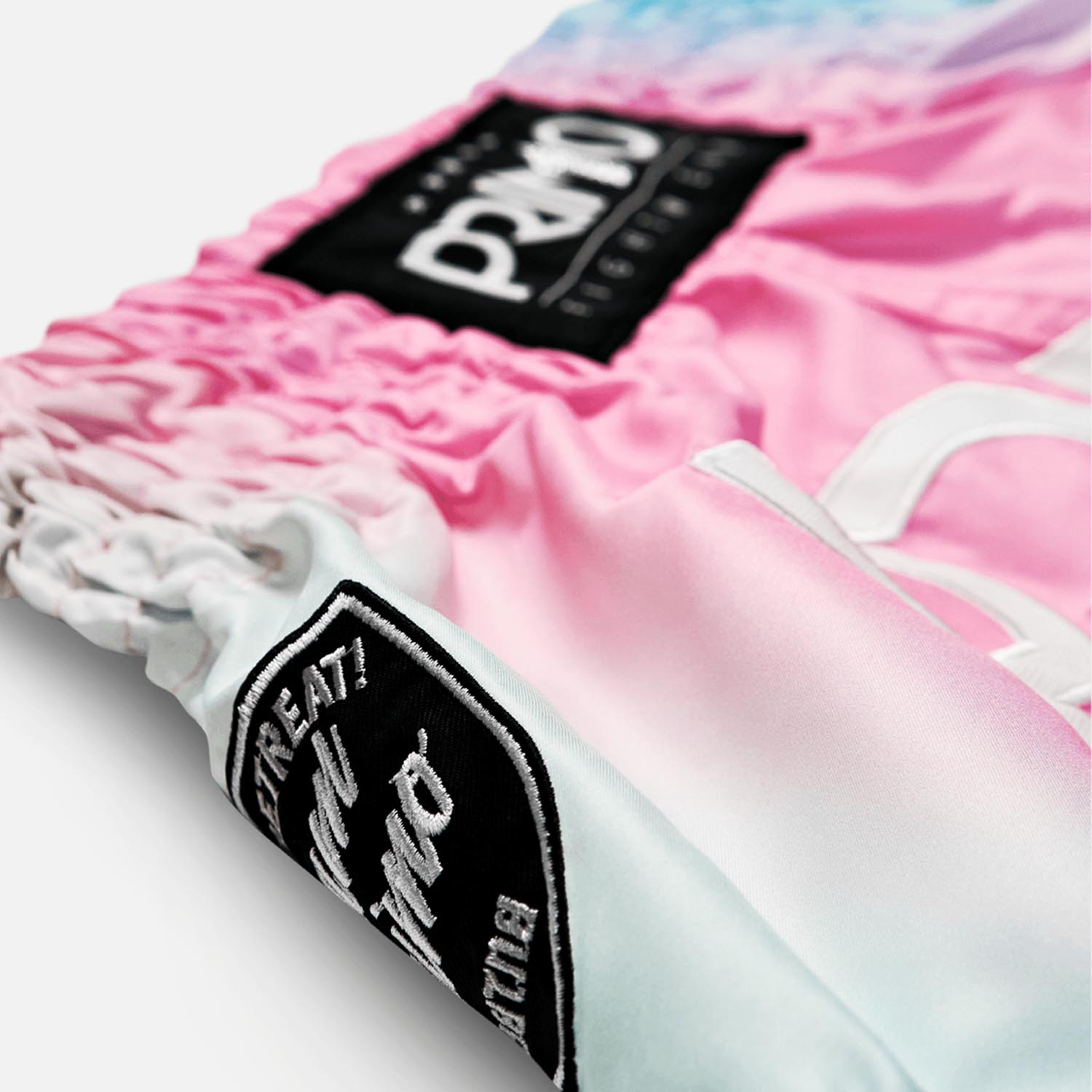 PRIMO Muay Thai Shorts, Miami Lights, rosa, S