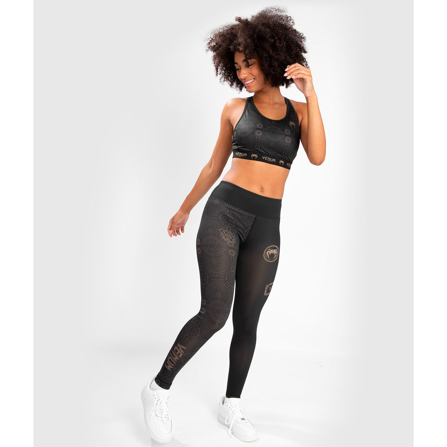 VENUM Leggings, Damen, Santa Muerte, schwarz, XS