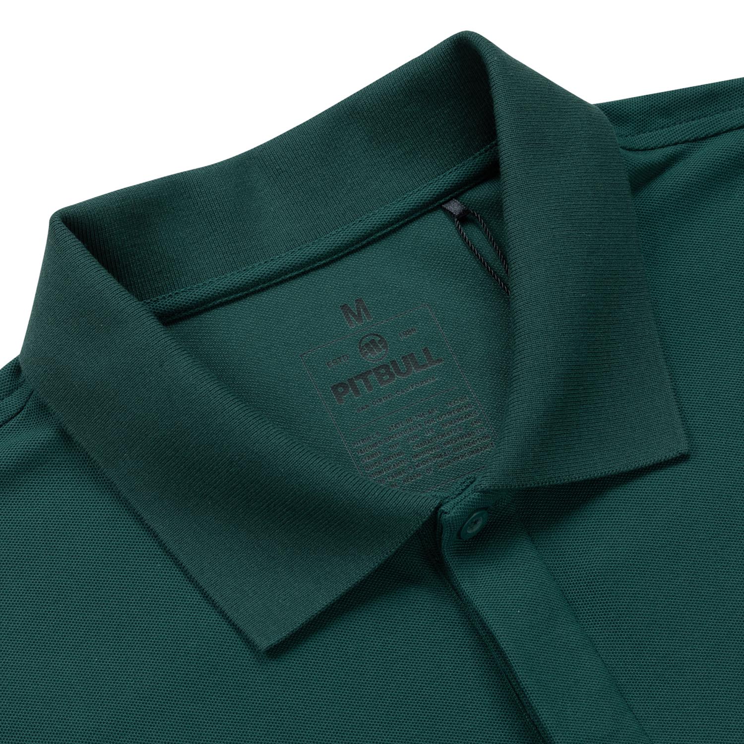 Pit Bull West Coast Polo T-Shirt, Coolmax Rockey, grün, XL